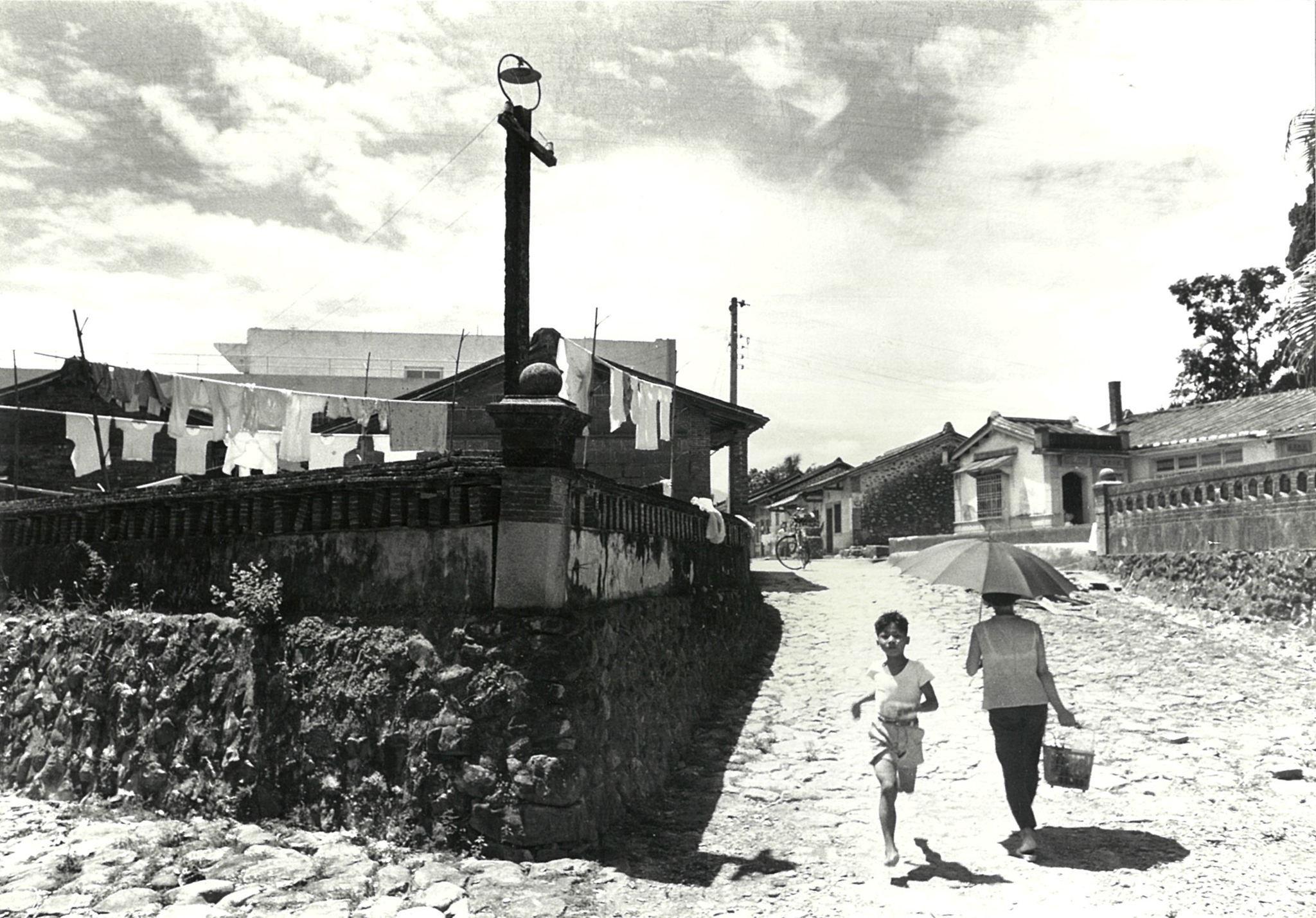 五溝水的街道/五溝水.1959。
