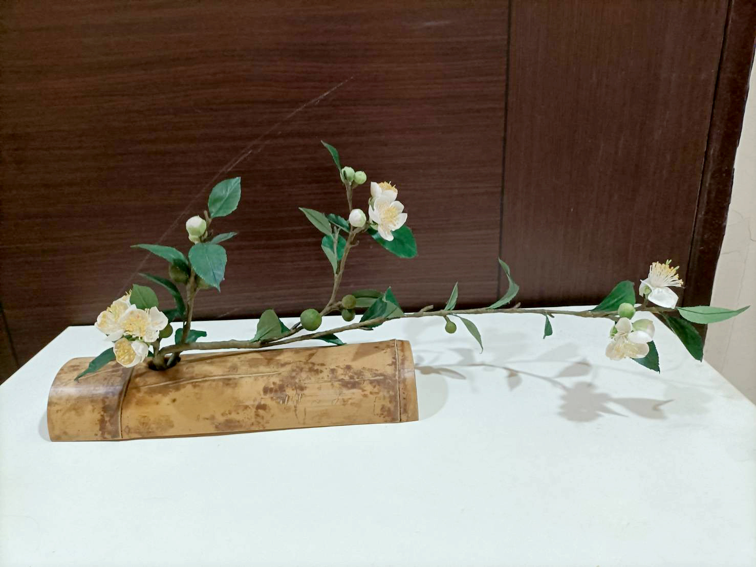 五樓光容展出作品-李妃純-茶花