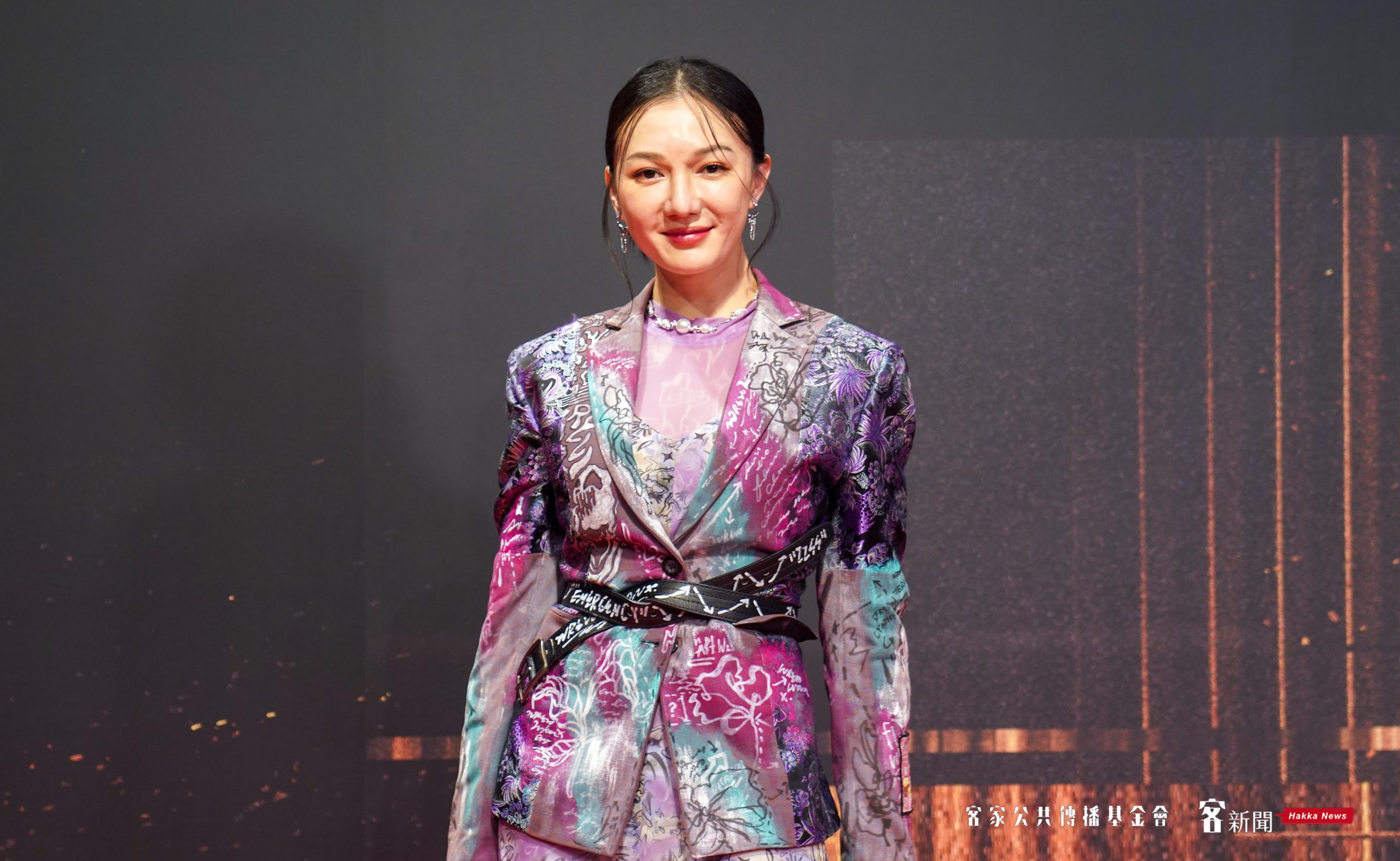 李杏表示,《茶金》除了拓展觀眾對客家的事也,更帶動經濟觀光,很榮幸可以參與演出。宋佩遙攝