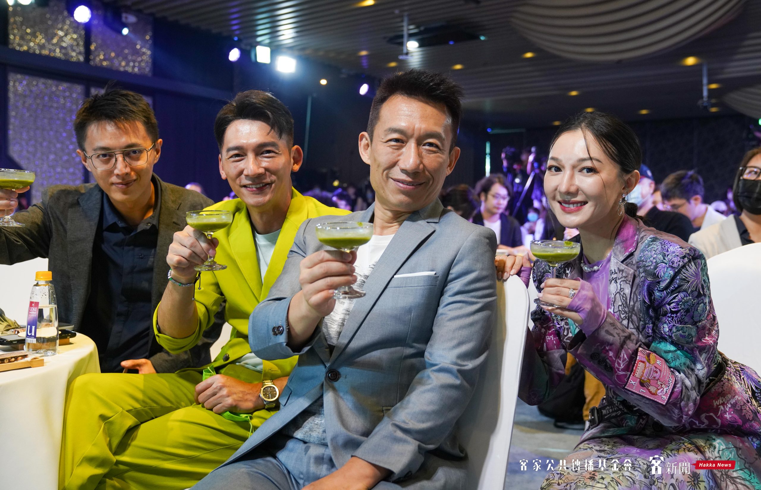 昨温昇豪、郭子乾、李杏出席交流會，nono大爆郭子乾曾是他的房東。宋佩遙攝