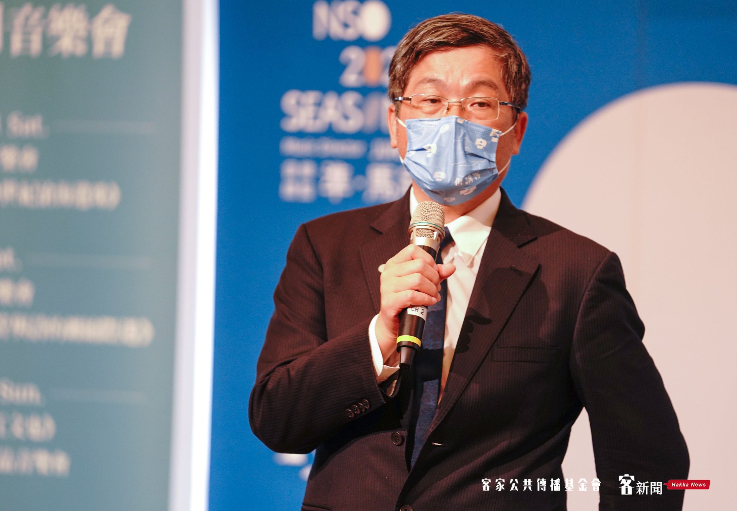 楊長鎮指出，希望可以讓更多人聽到江文也的作品，成為台灣人的精神力量。洪俊傑攝