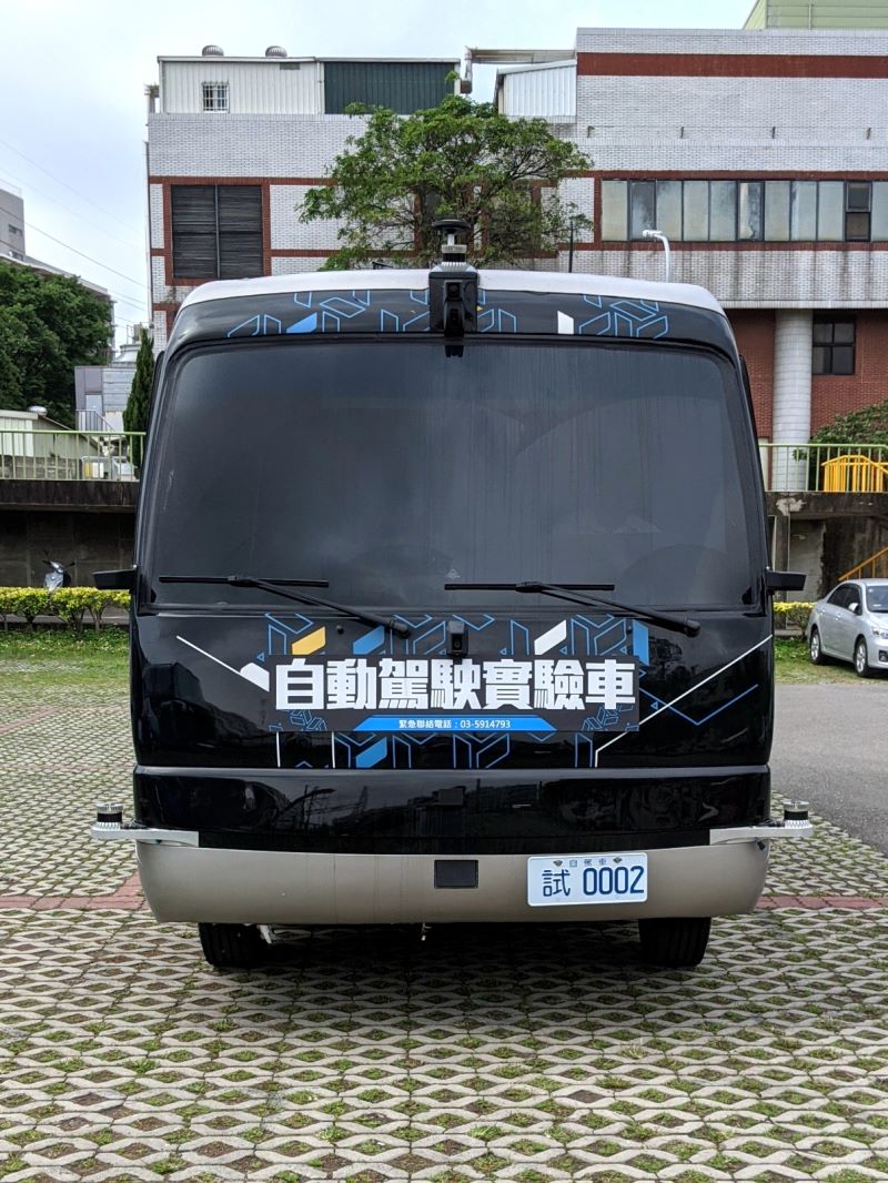 自動駕駛實驗車,將於11月在新竹高鐵周圍道路進行測是。科技之星交通公司提供