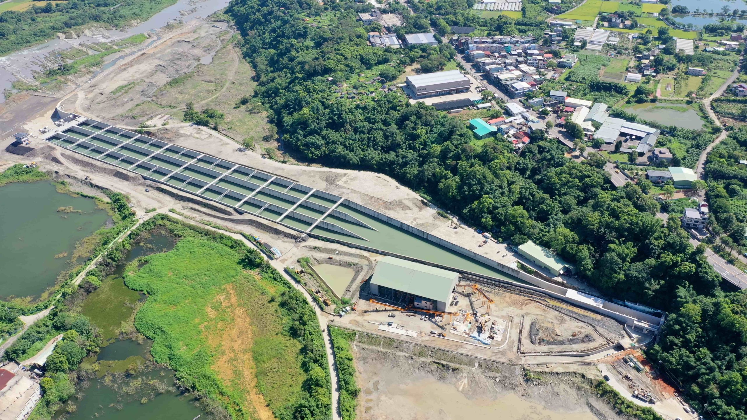 阿姆坪防淤隧道工程。翻攝北區水資源局網站