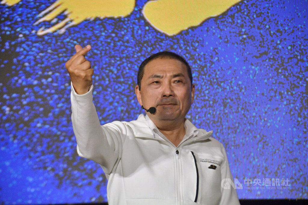 新北市長侯友宜拿下115萬票全國最高票，也成為國民黨內人氣最高的政治人物。中央社