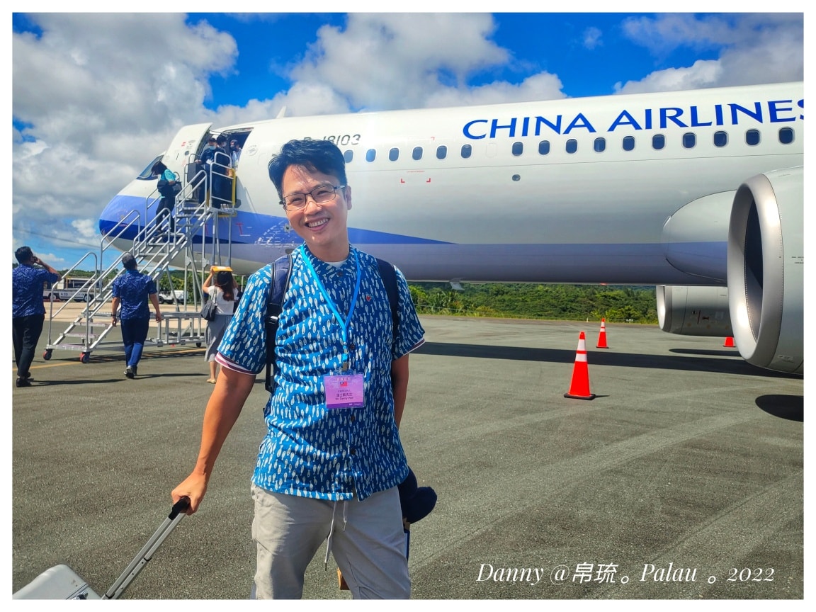 溫士凱目前人在邦交國帛琉旅遊,返國後將於11/7下午1點15分和大家分享樟之細路的精采旅遊故事。翻攝自溫士凱臉書