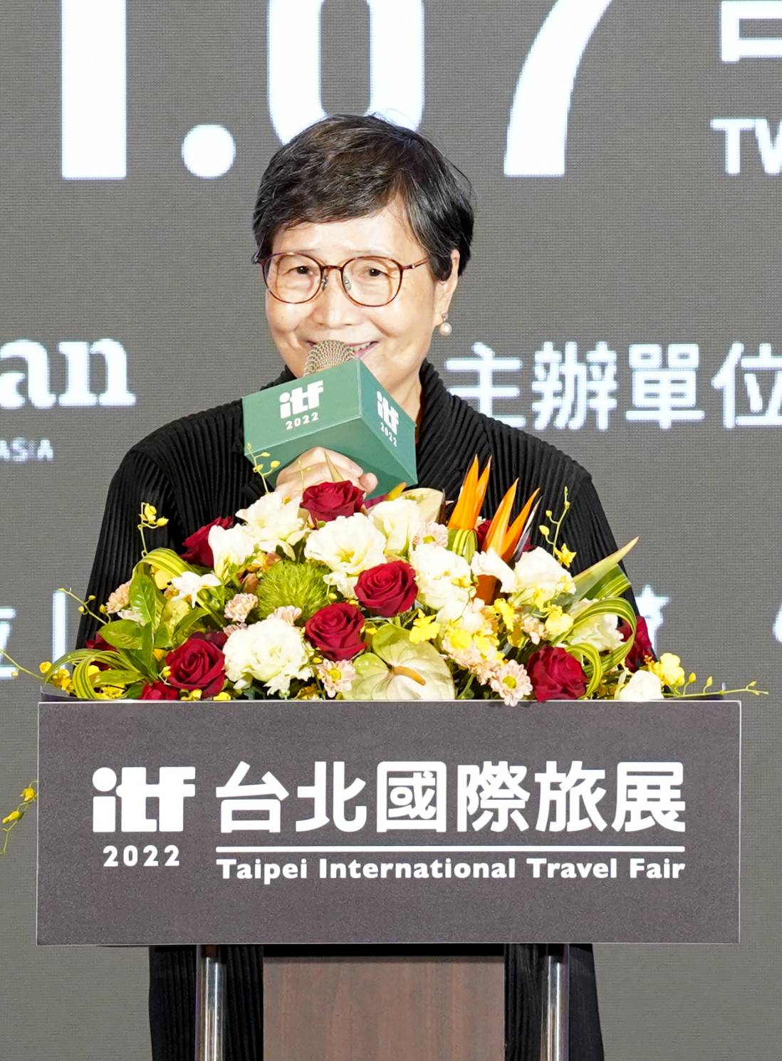 台灣觀光協會會長葉菊蘭期盼以觀光的力量帶動經濟發展，與業者攜手迎向產業曙光。