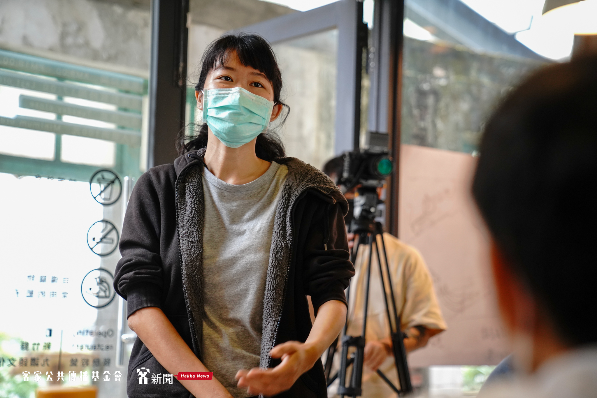 温心榆希望透過三灣的「聯庄號」,發展一套能在地方持續運作的模式。宋佩遙攝