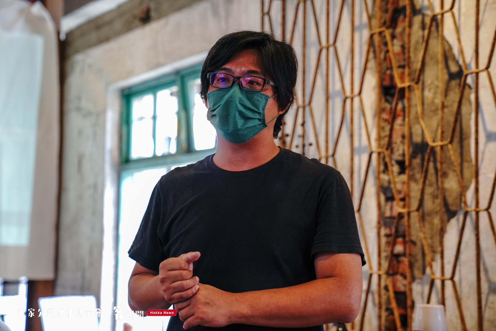 吳哲銘以東勢龍神山水季的經驗,向大家分享培力工作的心路歷程。宋佩遙攝