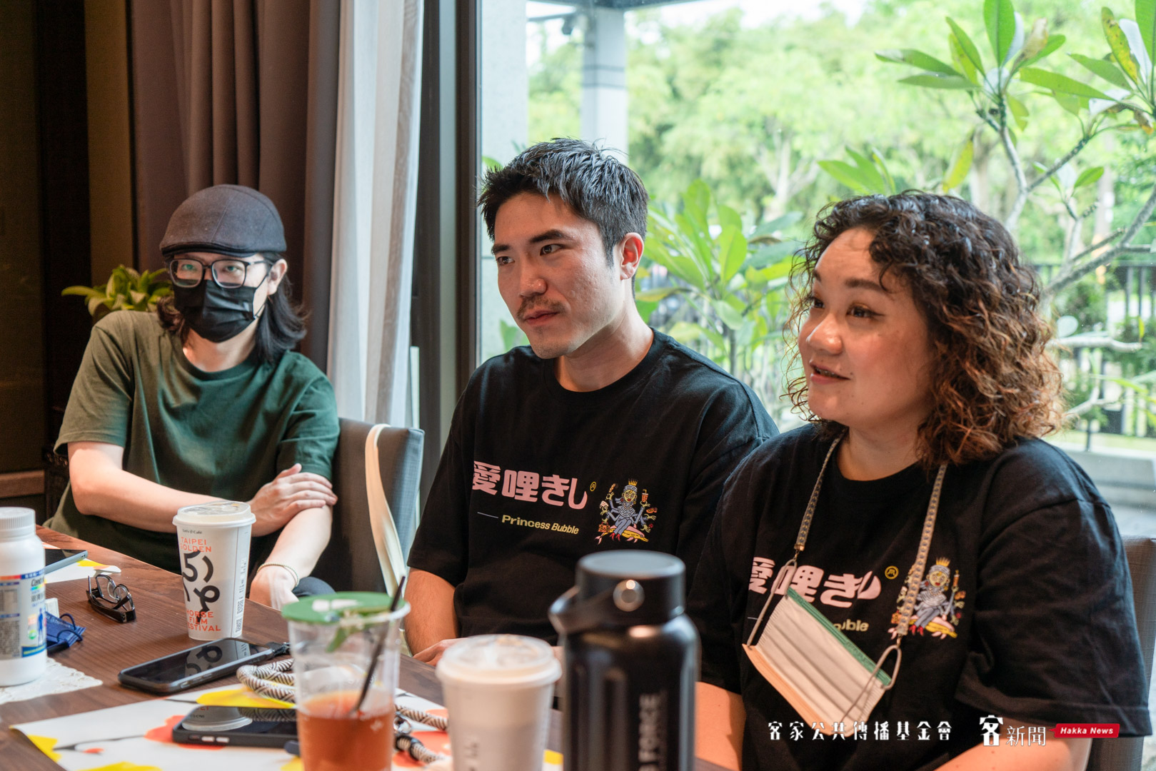 同根生和《客新聞》分享《邊緣轉生術》10首歌的創作過程,十分精采。范修語攝