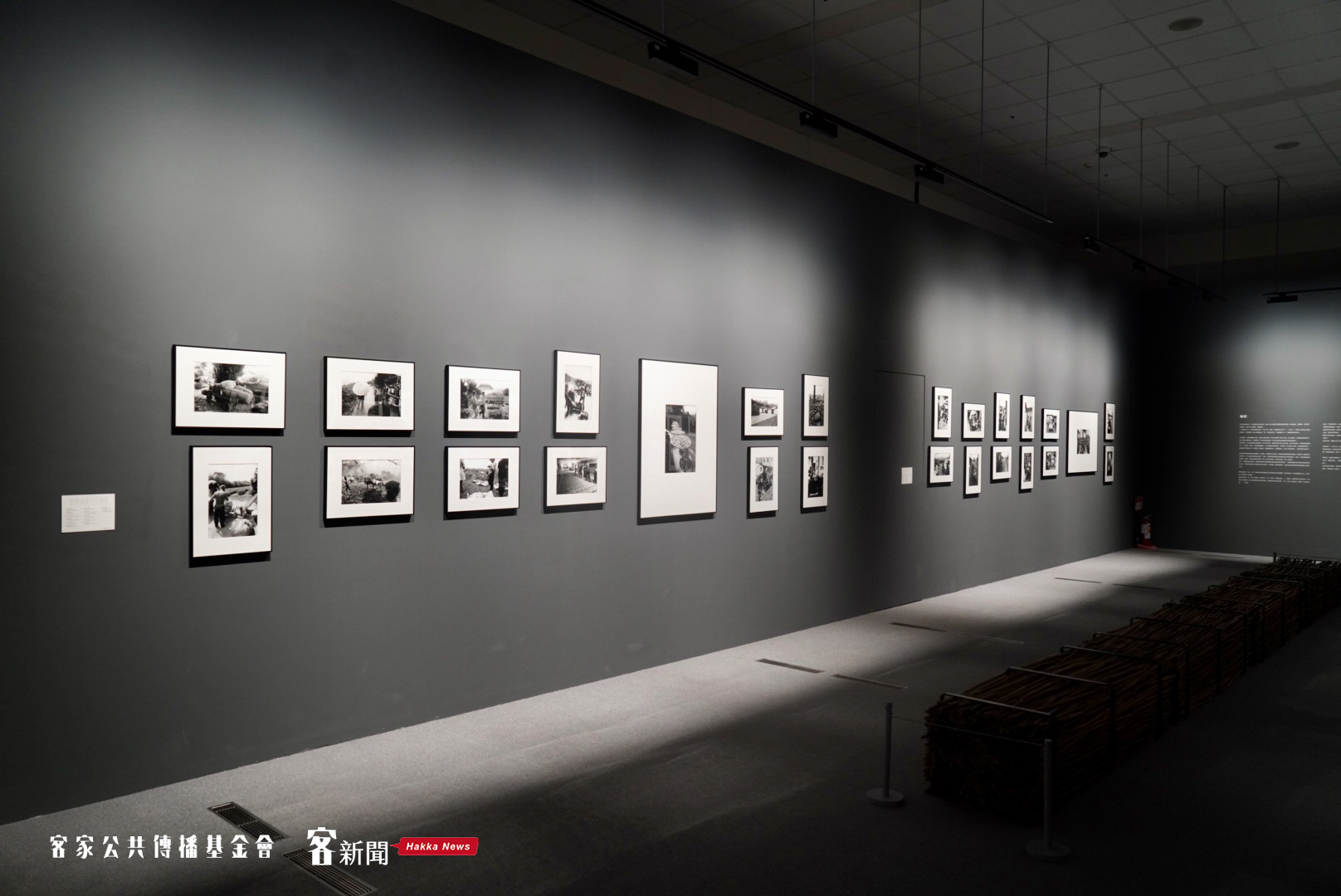 梁國龍攝影個展自即日起自2023年2月28日苗栗銅鑼客家文化館展出。宋佩遙攝