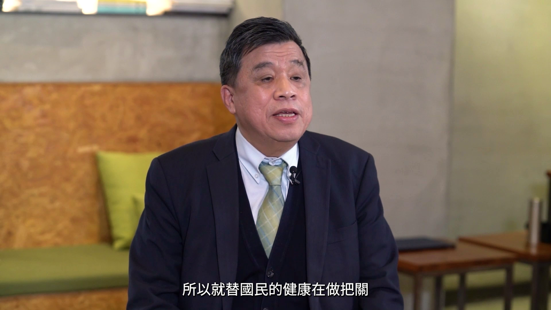 頂尖人物來賓蘇文龍,分享創業歷程。翻攝畫面