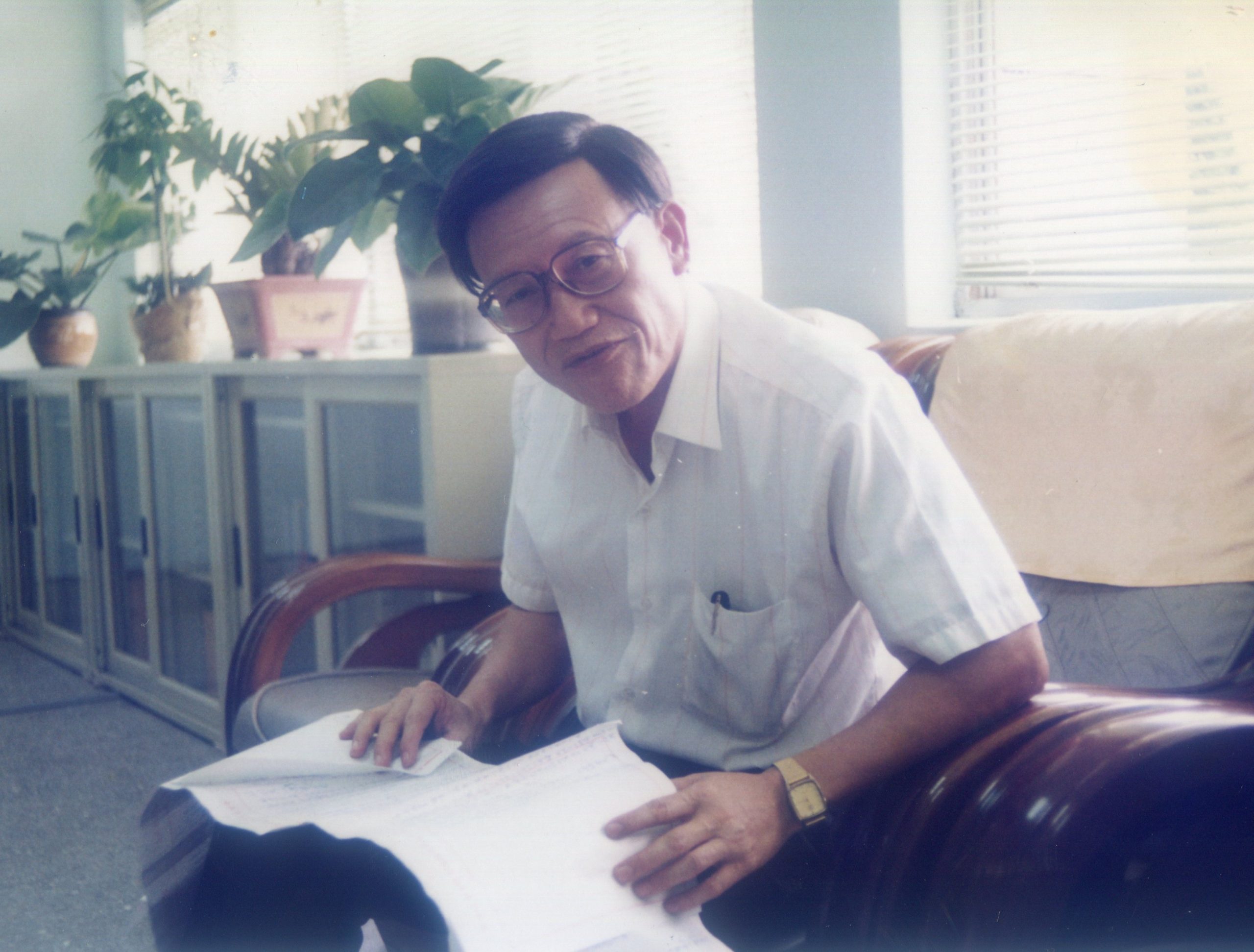 張紹焱榮獲鄉內第一位碩士學位。張紹焱後來擔任苗栗縣政府教育局長、新竹高工、苗栗高商校長等要職。何來美攝