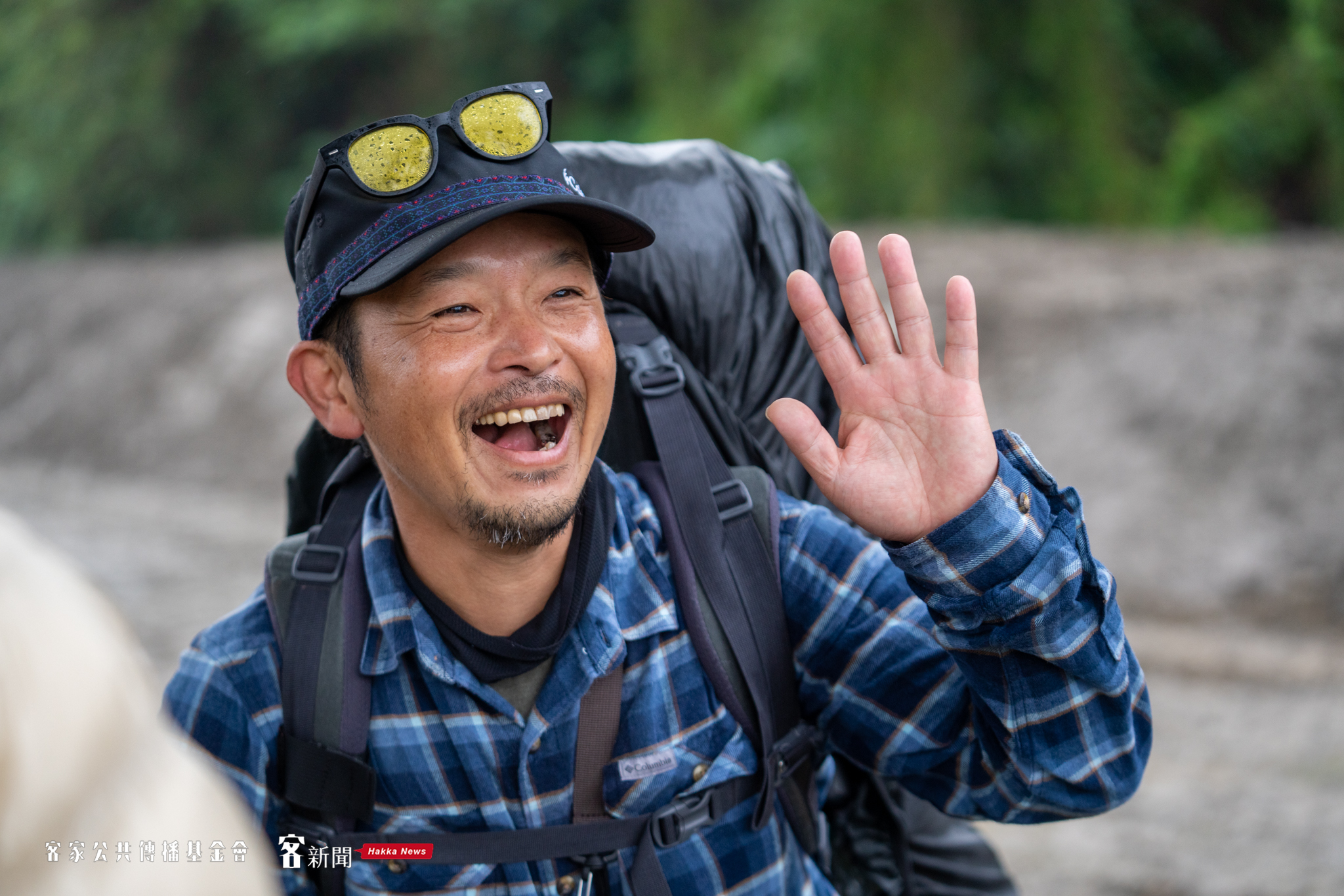 齊藤正史接著要前往淡蘭古道,希望能走遍台灣的國家綠道。宋佩遙攝