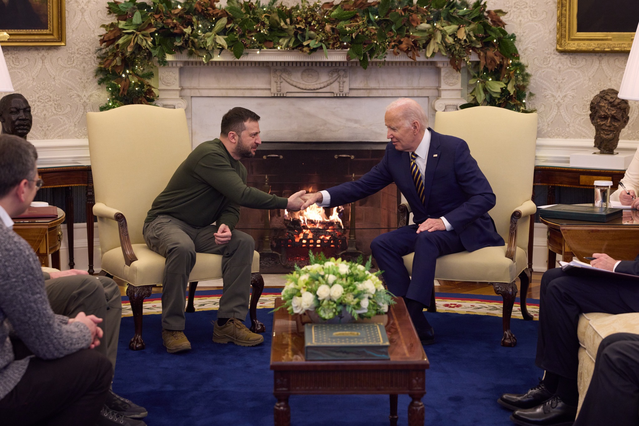 澤倫斯基抵白宮晤拜登 美將提供烏克蘭愛國者防空系統