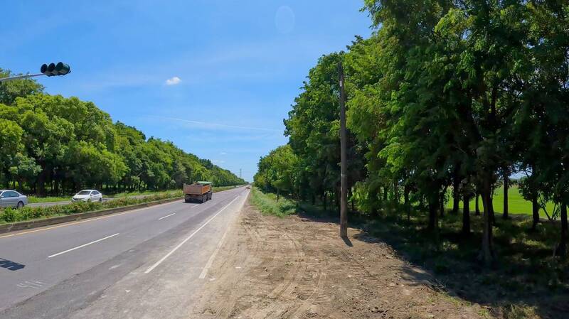 屏鵝公路拆桿前照片。(圖:公路總局提供)