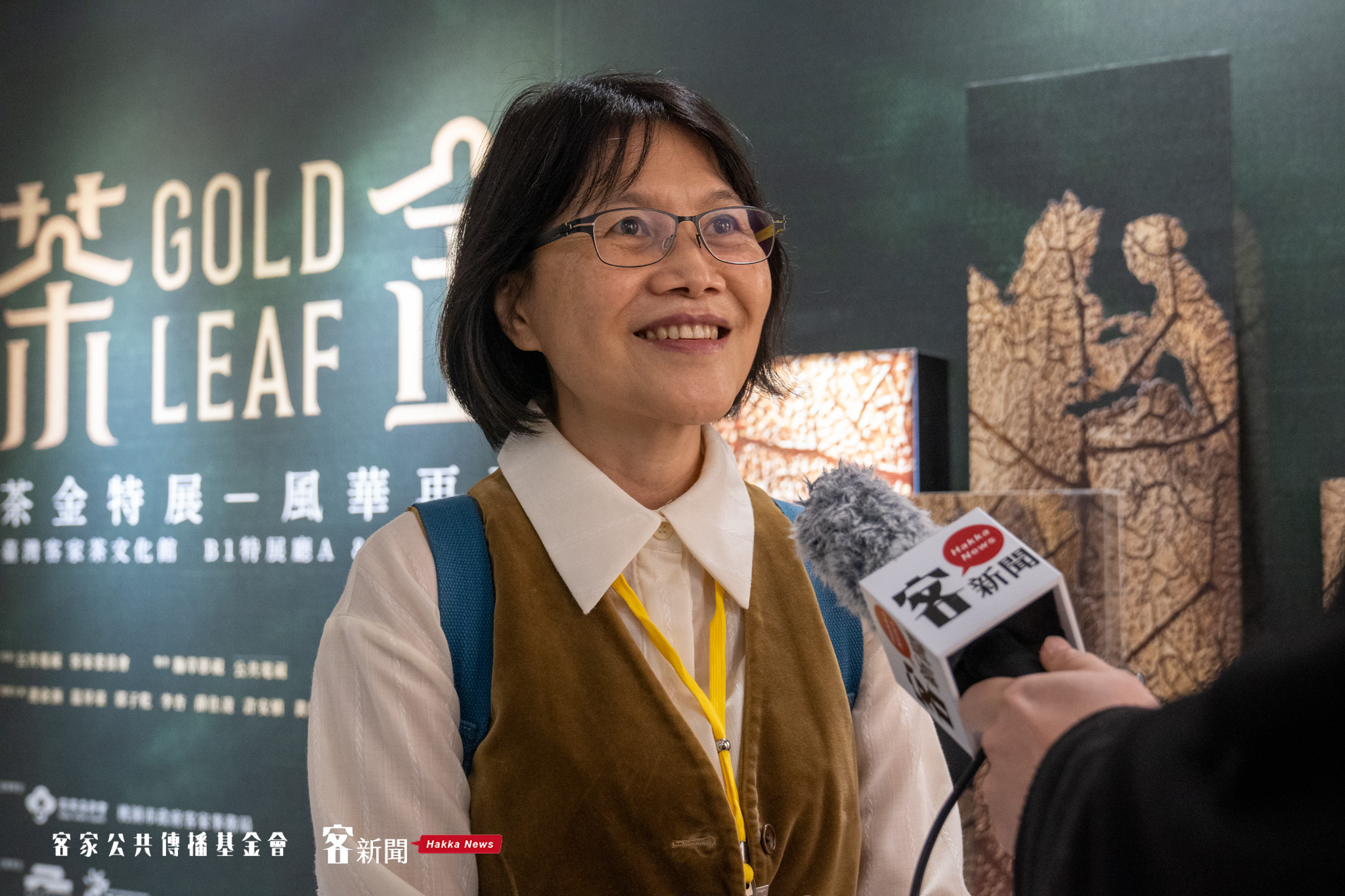 《茶金》製作人徐青雲向《客新聞》大方揭密特展的亮點和巧思。宋佩遙攝