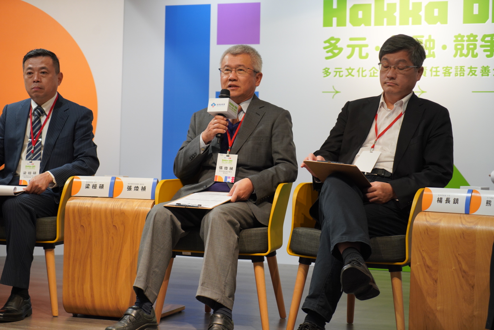 聯新國際客家醫院總院長張煥禎說,聯新國際客家醫院位處桃園平鎮區,有講客語、河洛語、原住民語、新住民語的醫護和病人,真的很多元,也很有趣!蘇佑昇攝