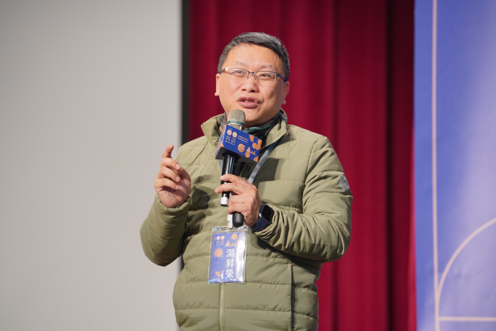 湯昇榮說，播出《茶金》的7個頻道都不另外配音，「堅持要聽原音客家話海陸腔！」范修語攝