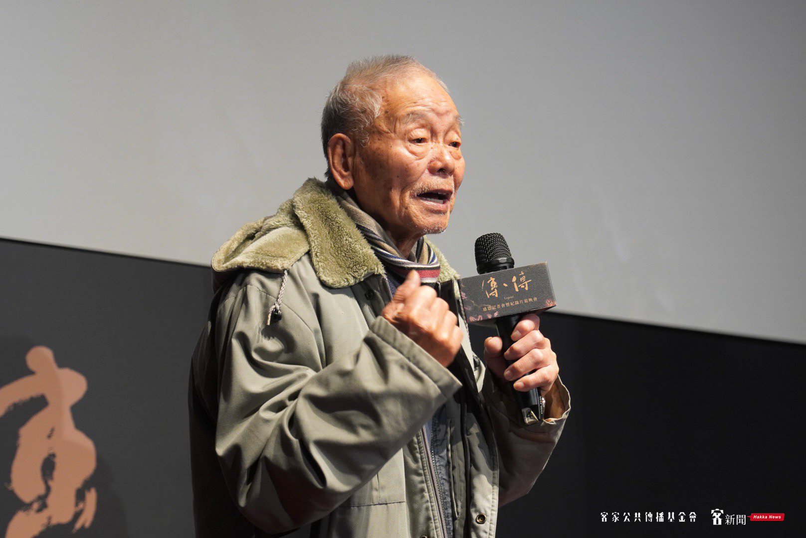 竹藝大師戴阿爐。宋佩遙攝