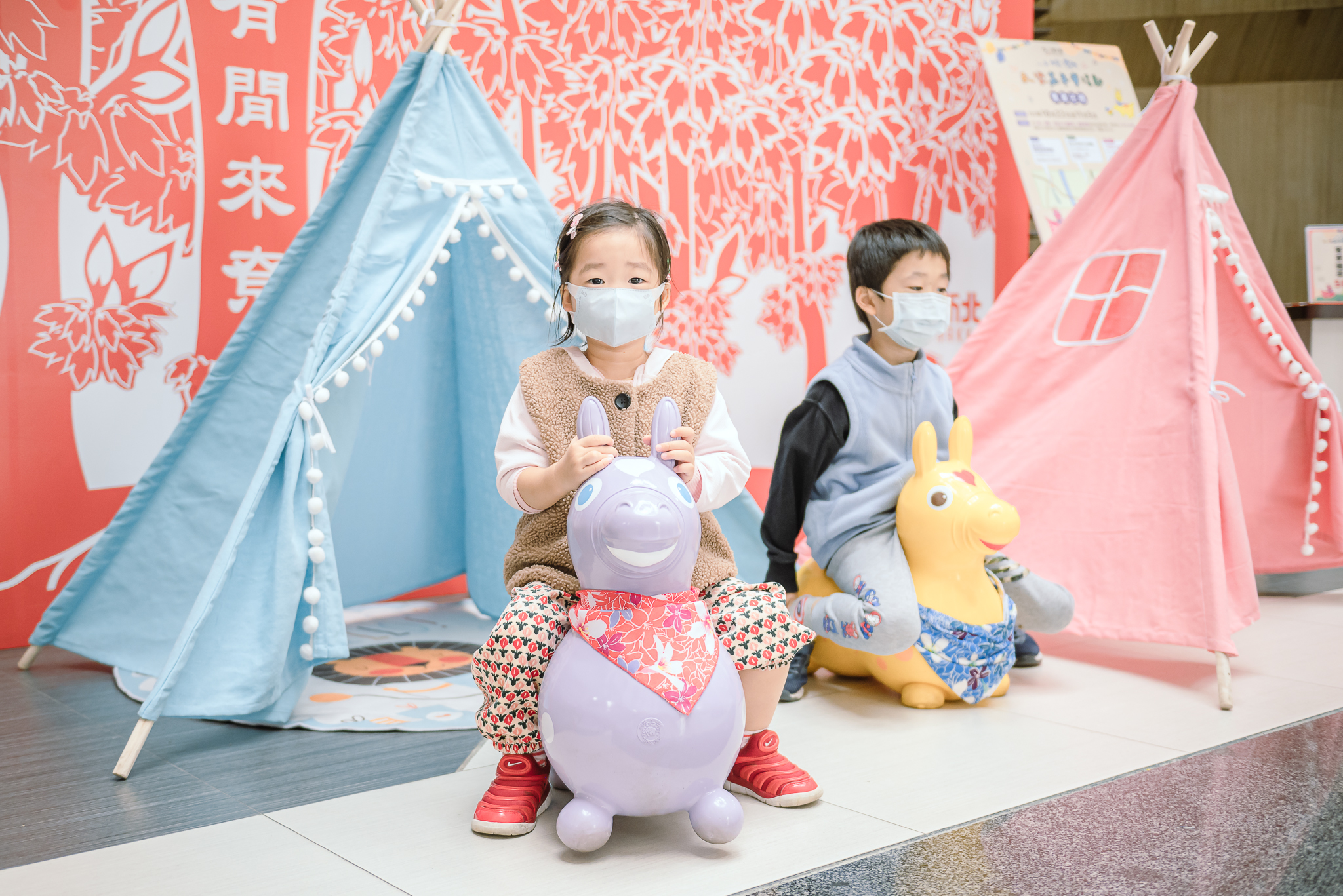 福兔來客任務－闖關過程認識園區及客家文化。新北市客家局提供。