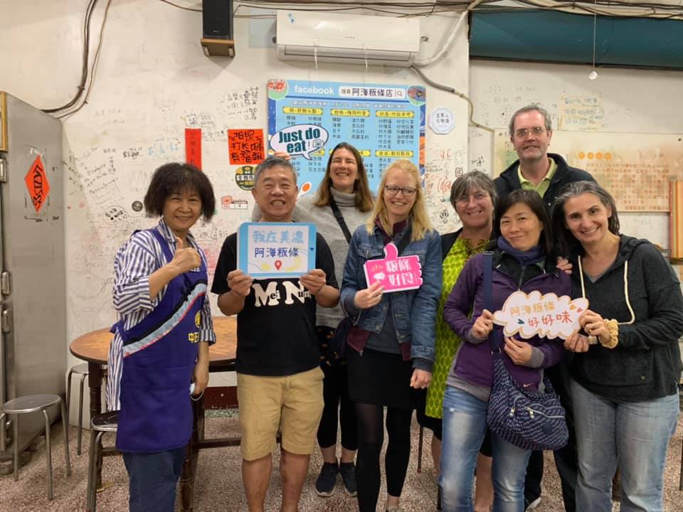 曾振寧旅美多年，最愛的就是吃面帕板(粄條)。曾振寧提供