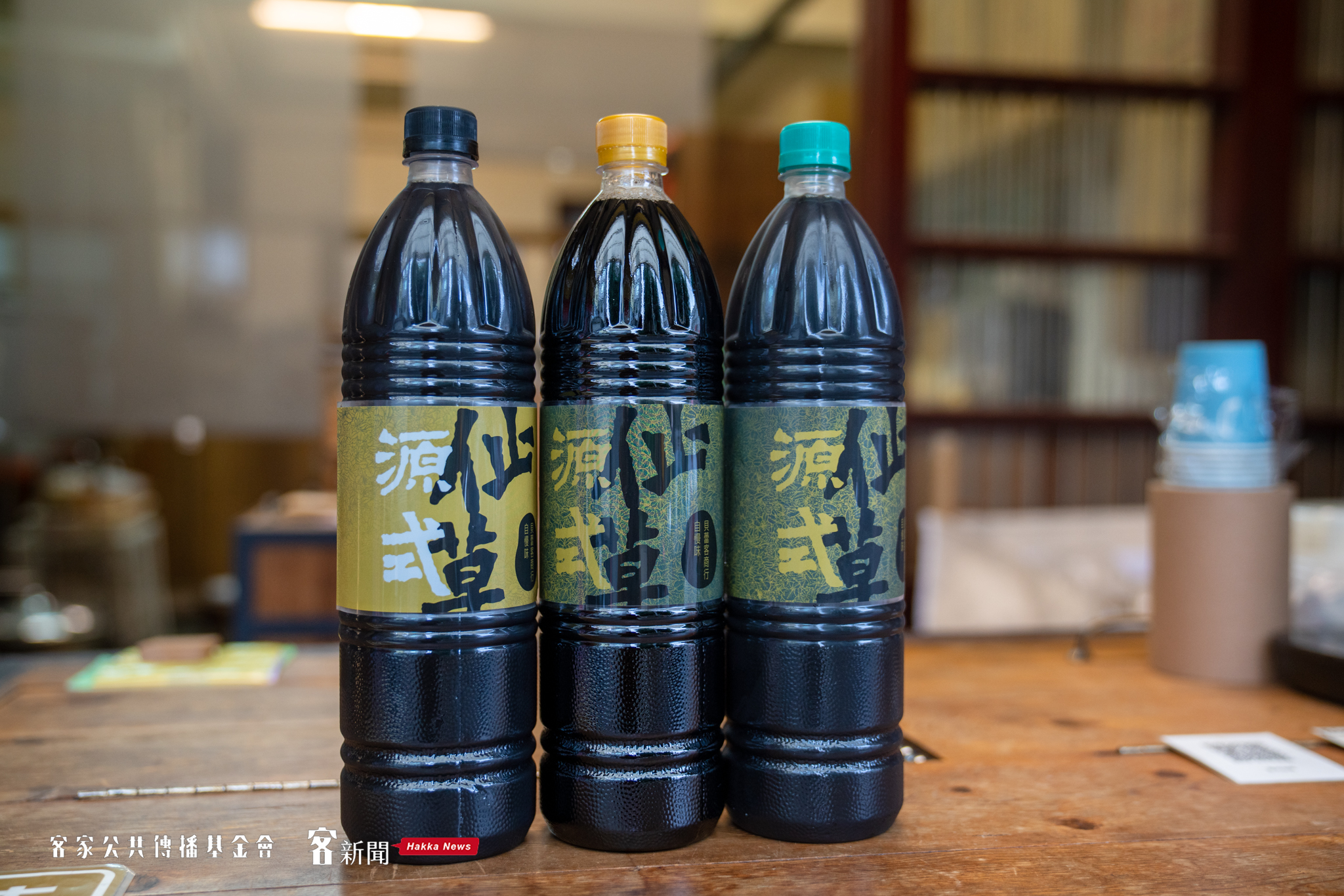 源式仙草有原味、特濃與甜菊三種口味，通通天然無加糖。宋佩遙攝