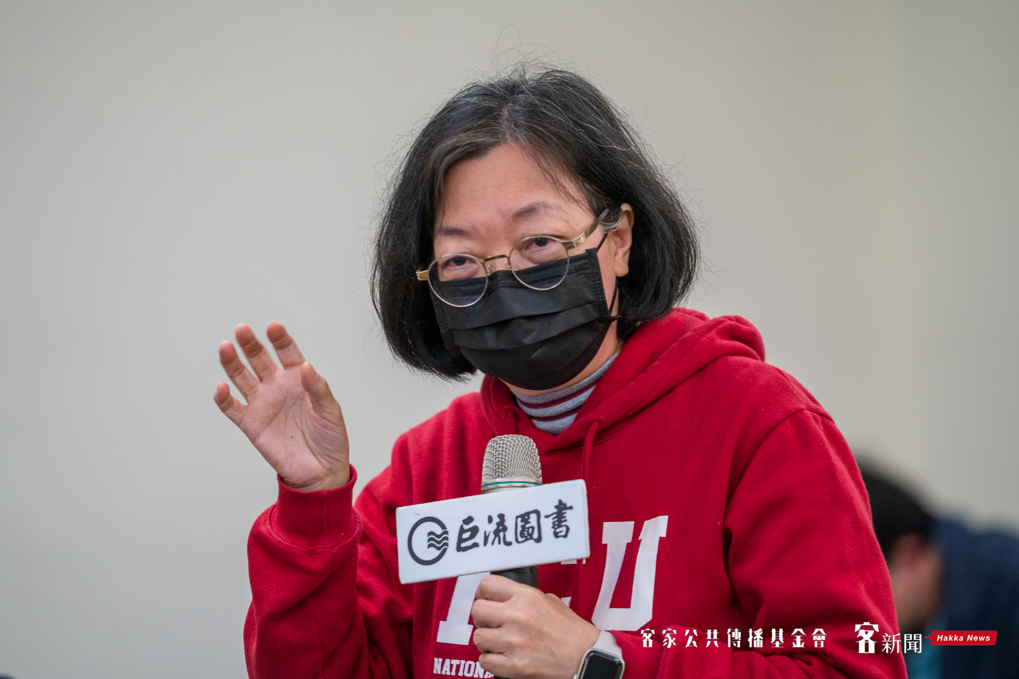 中央大學客家學院張翰璧教授。范修語攝