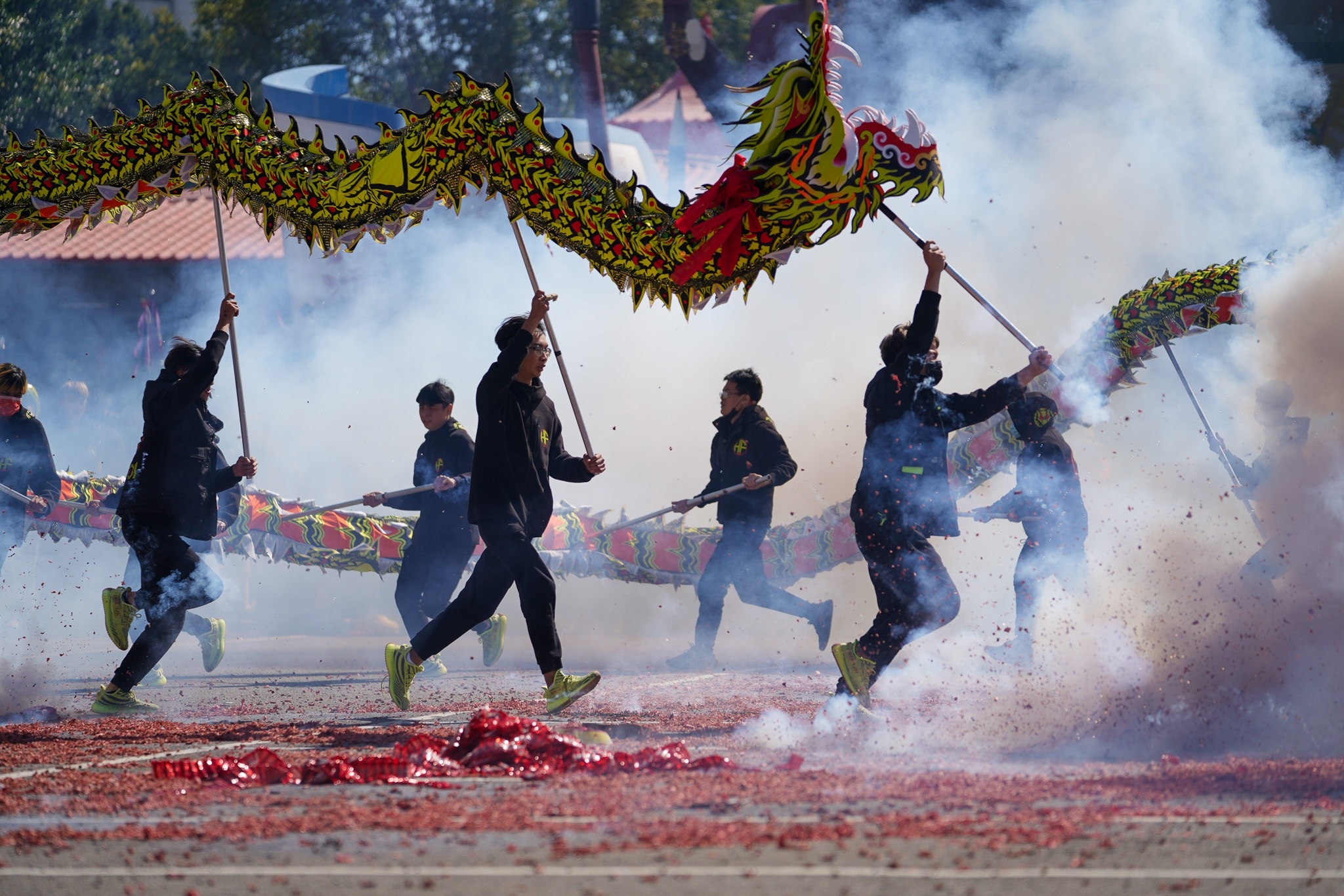 苗縣府將台灣燈會與在地客家元宵活動「（火旁）龍」串聯一起，呈現客庄悠閑慢生活。資料照片。客新聞。