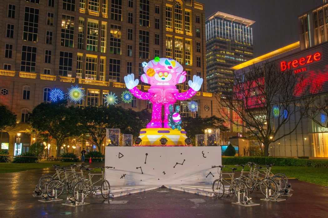 BORSMIND〈光能使者〉。 圖／台北市文化局提供