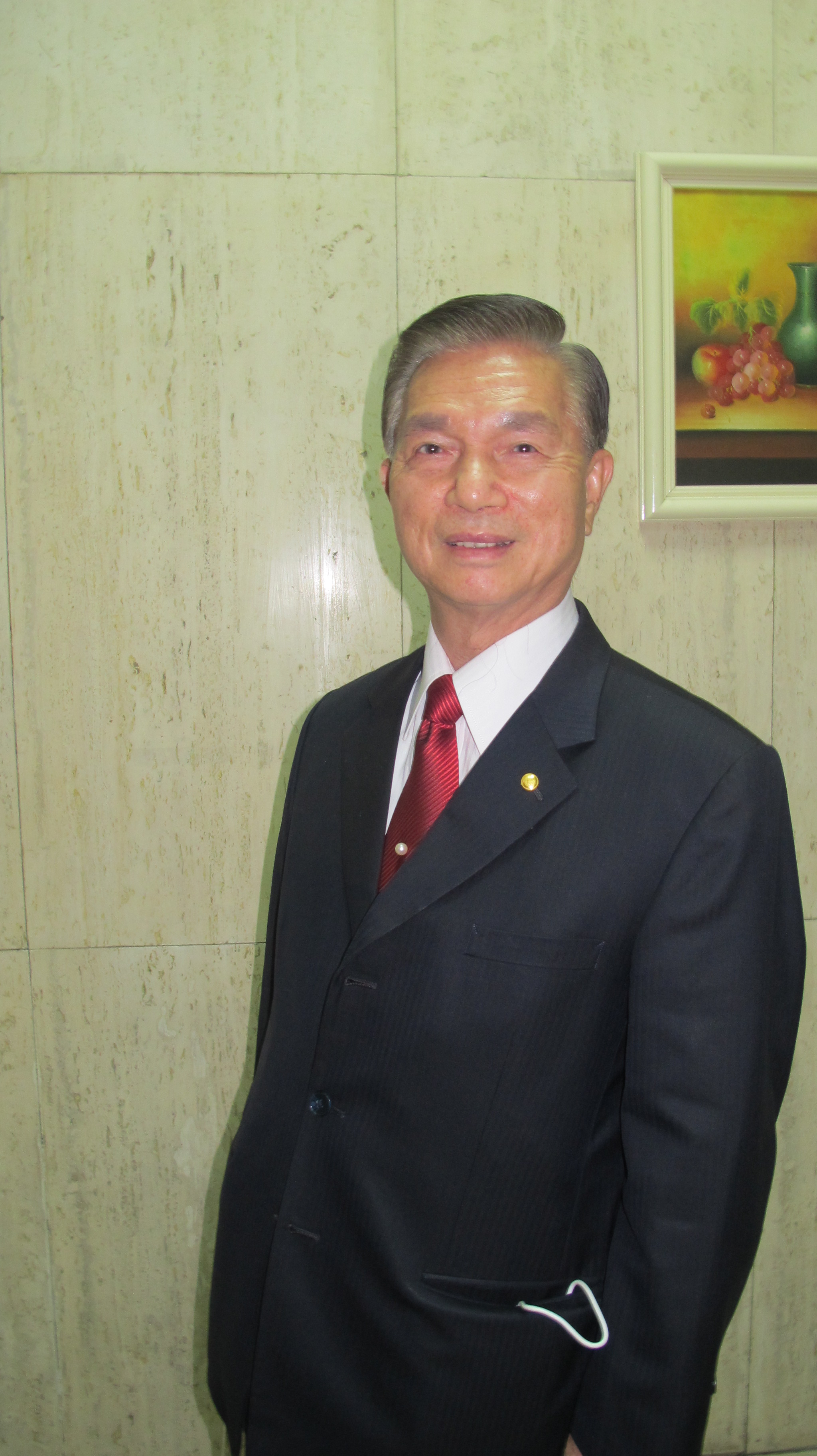 劉盛良在台北縣曾當選多屆縣議員、立委,他的女婿江啟臣也連任多屆立委,是前任國民黨主席。何來美攝