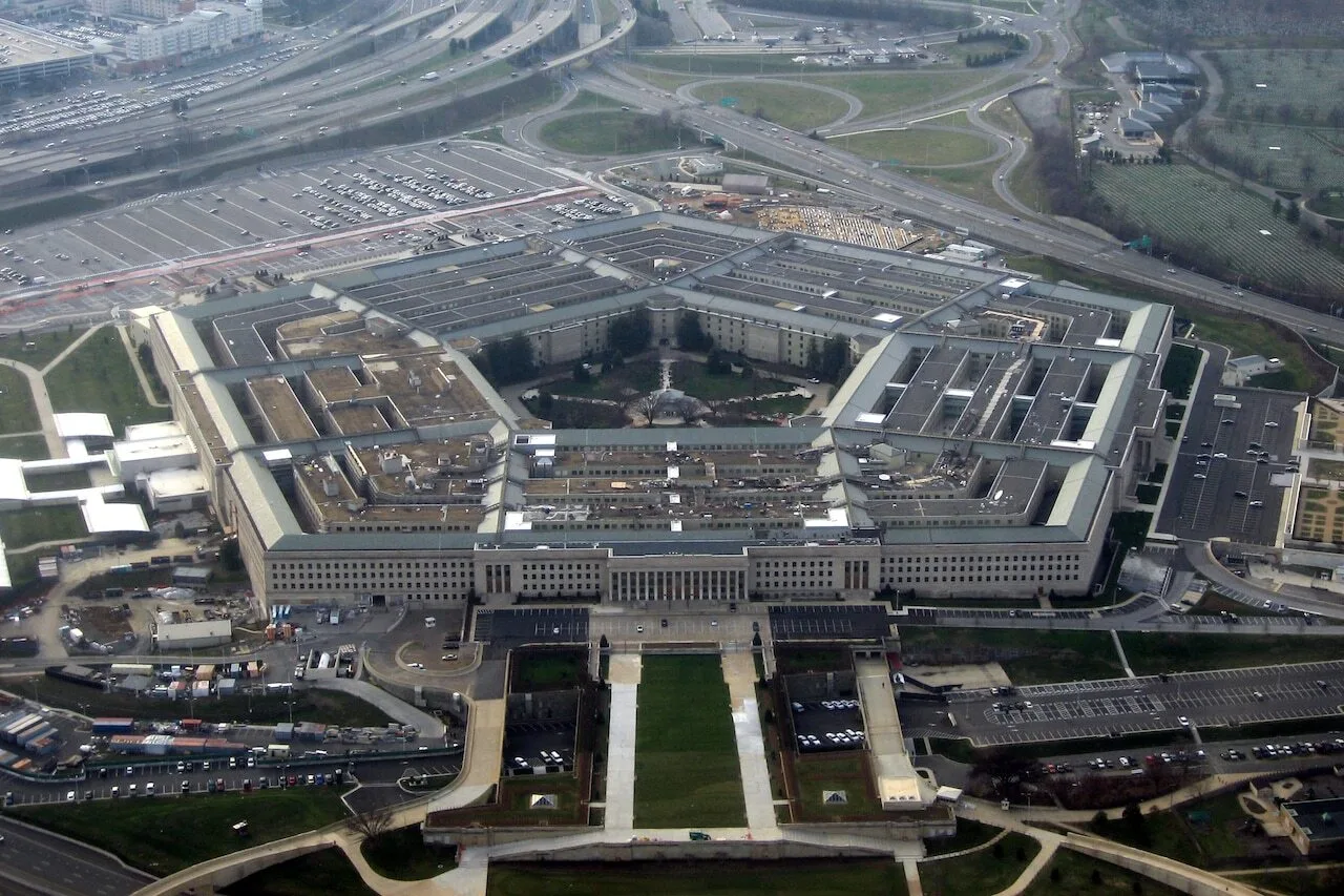 美國國防部所在地「五角大廈」。資料照片，翻攝自《US Ministry of Defence》官方網站