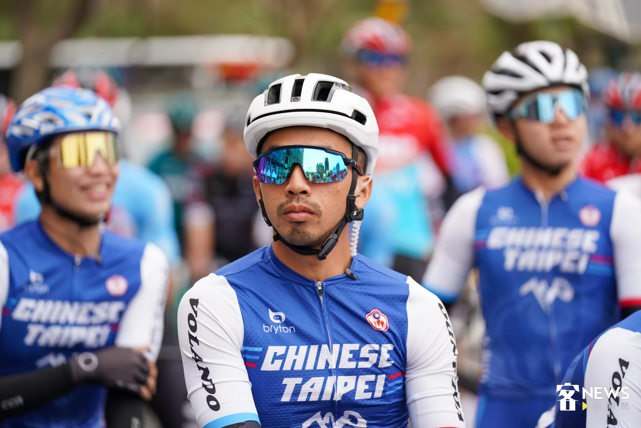 中華隊選手盧紹軒，團隊戰術經驗豐富。范修語攝