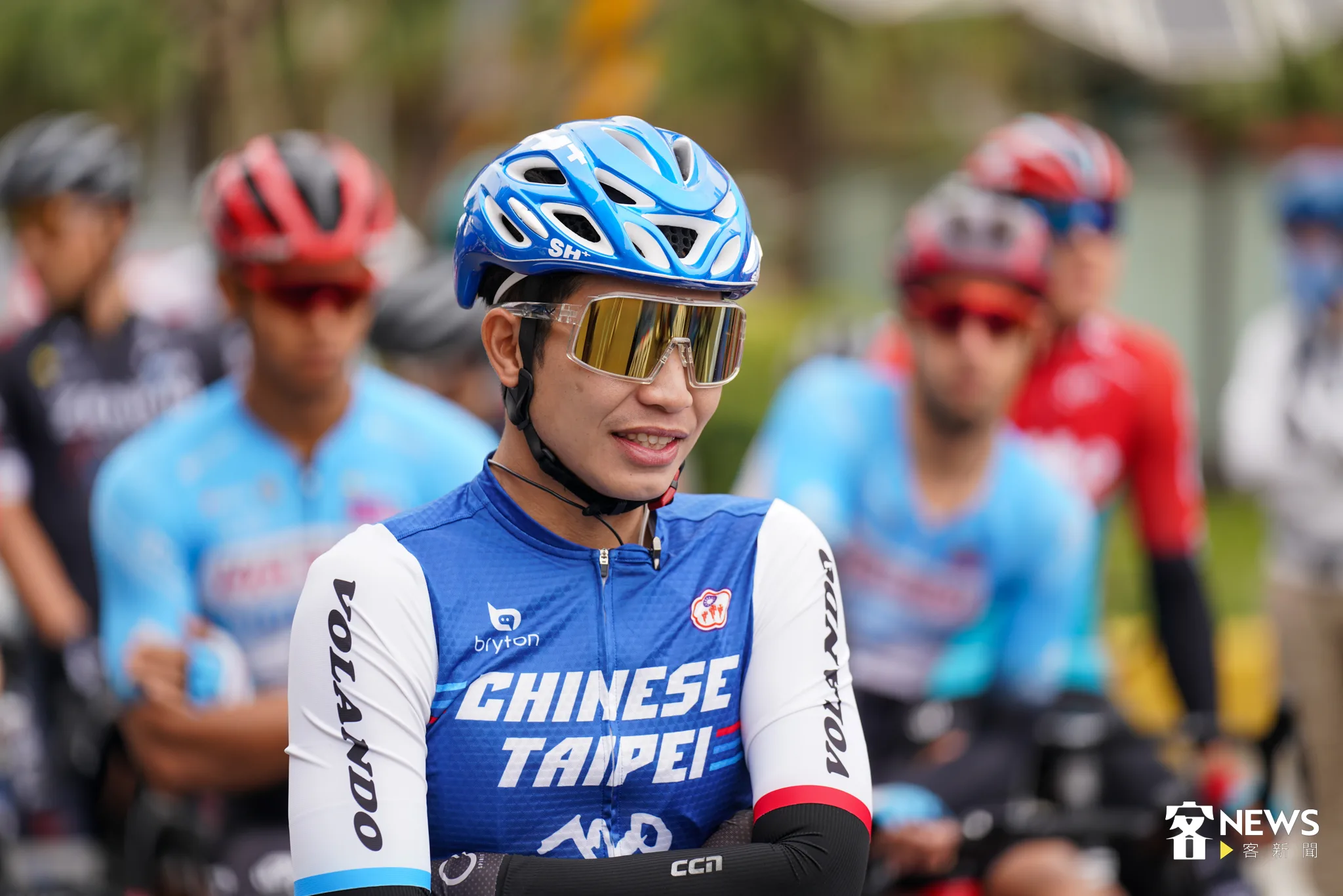 中華隊選手。范修語攝