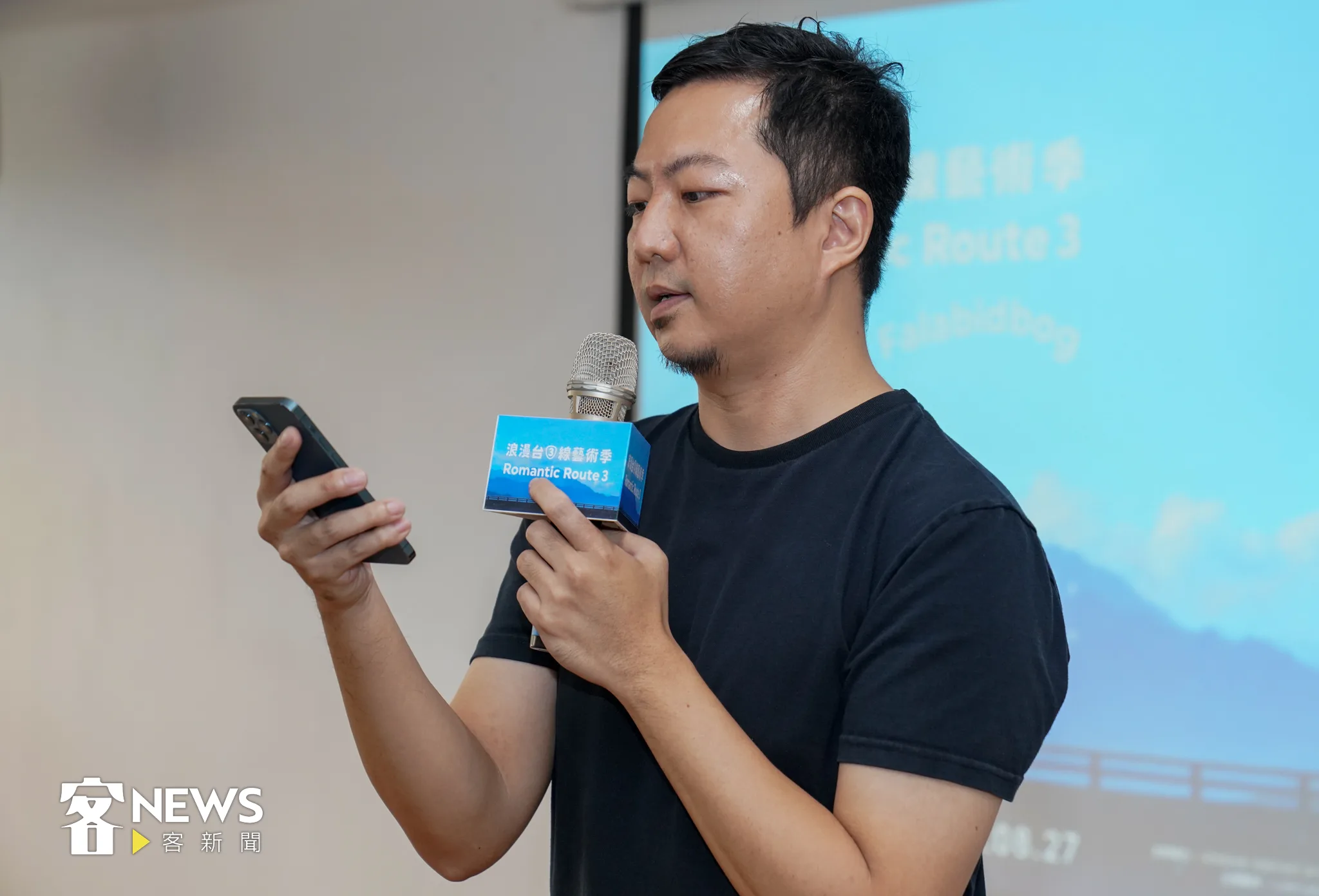 設計導入計畫主持人林長叡。宋佩遙攝