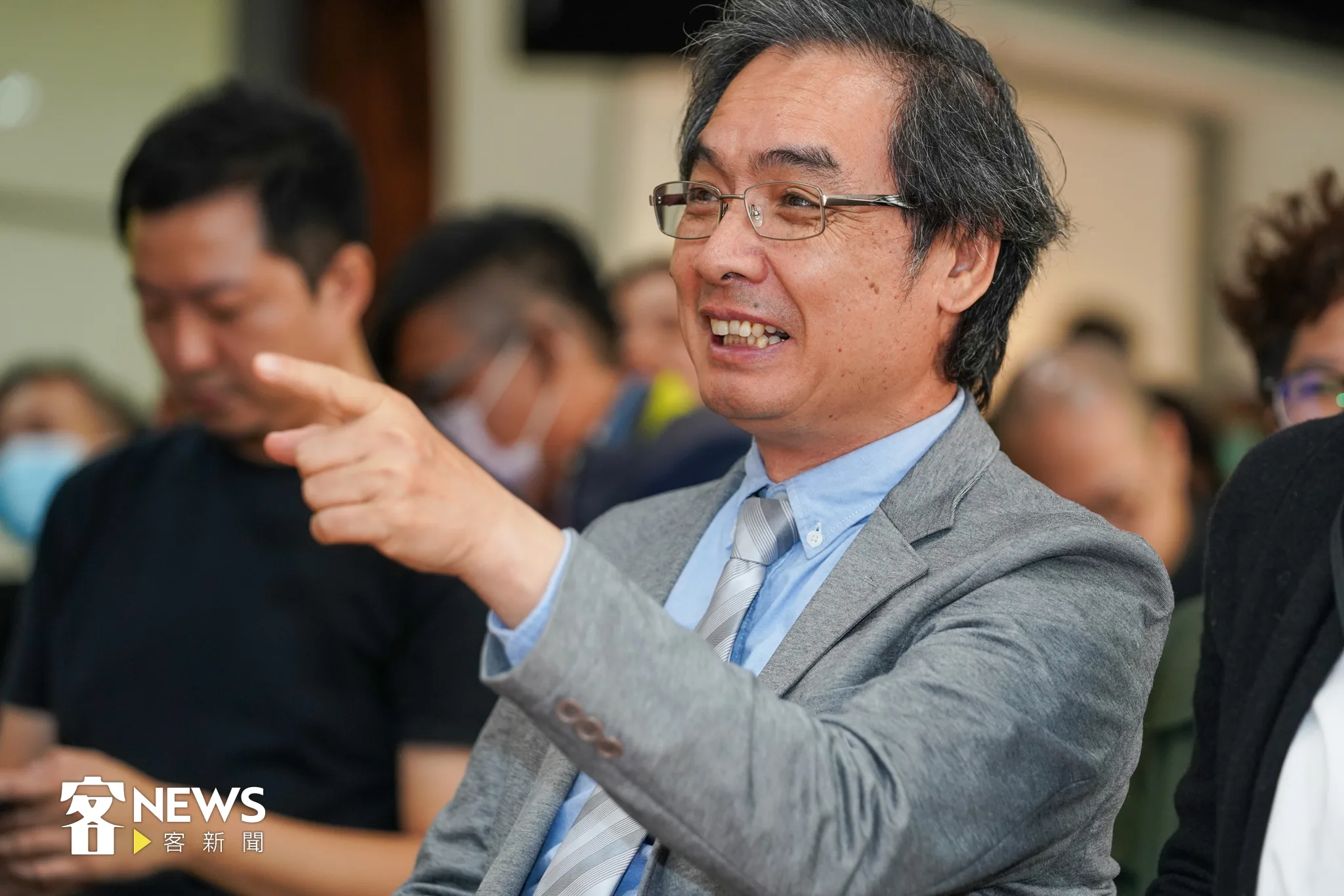 第2屆浪漫台三線藝術季總策畫、客傳會董事長陳邦畛。宋佩遙攝