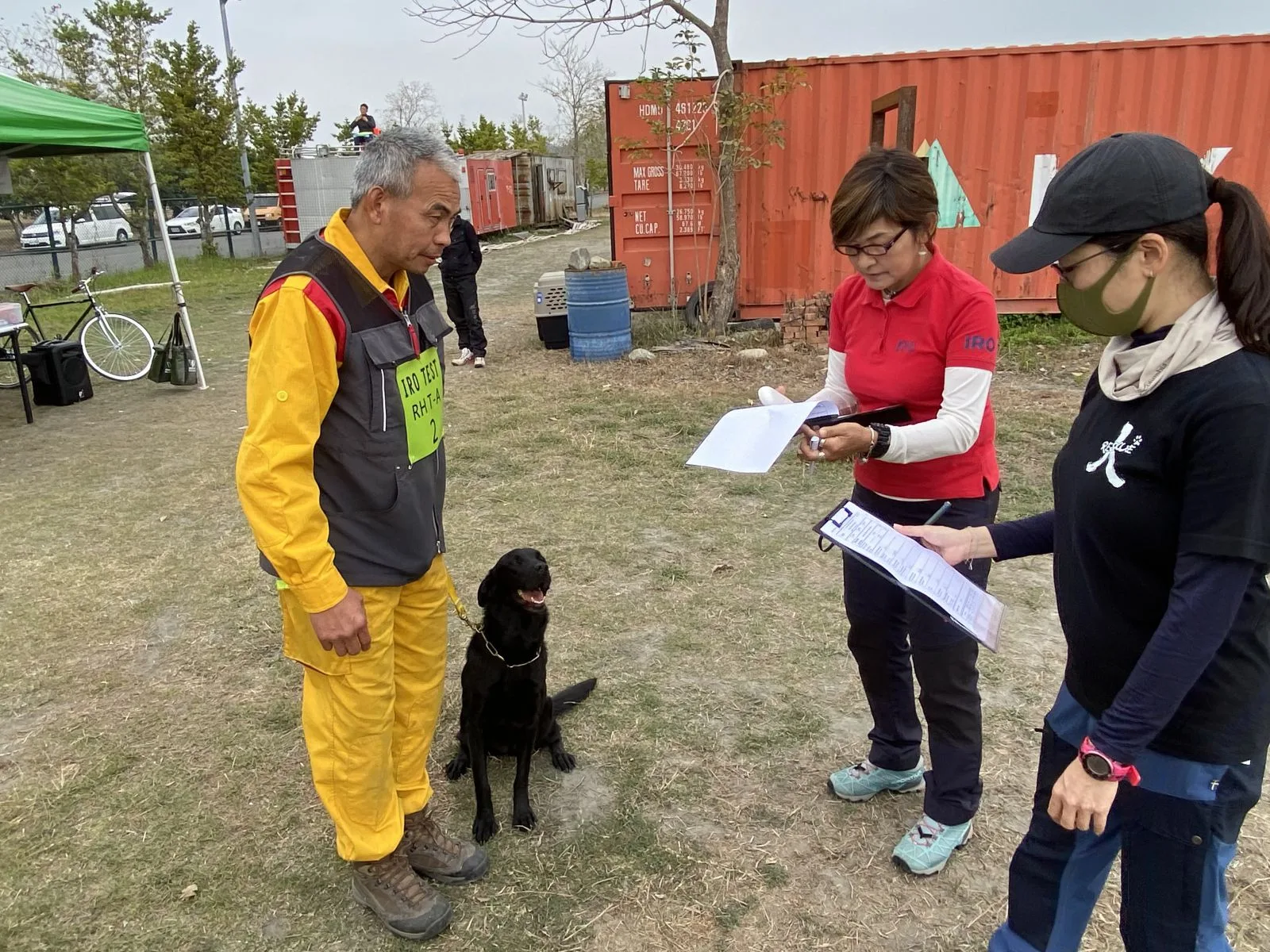 搜救犬IRO國際評量登場　消防署計44隊參加