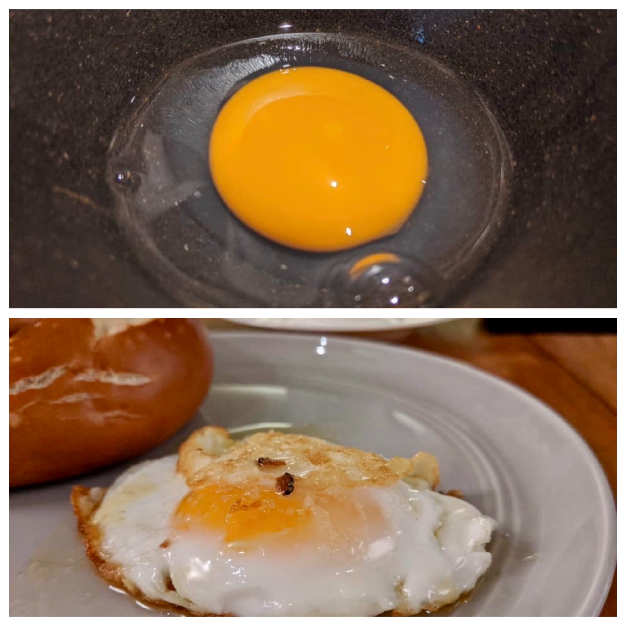 有看見蛋黃和蛋白之間的鴨卵青嗎?作者提供