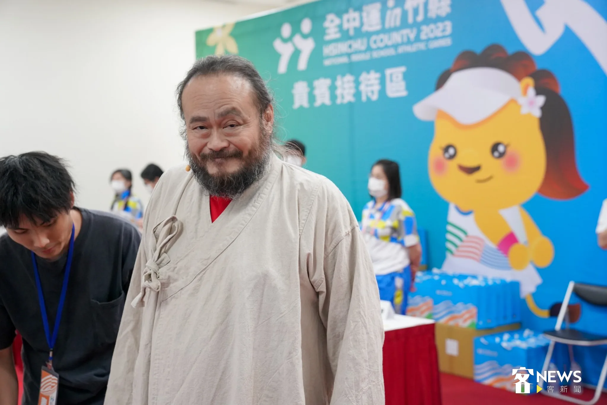 今晚的開幕式表演嘉賓客籍金曲歌王謝宇威。蘇佑昇攝