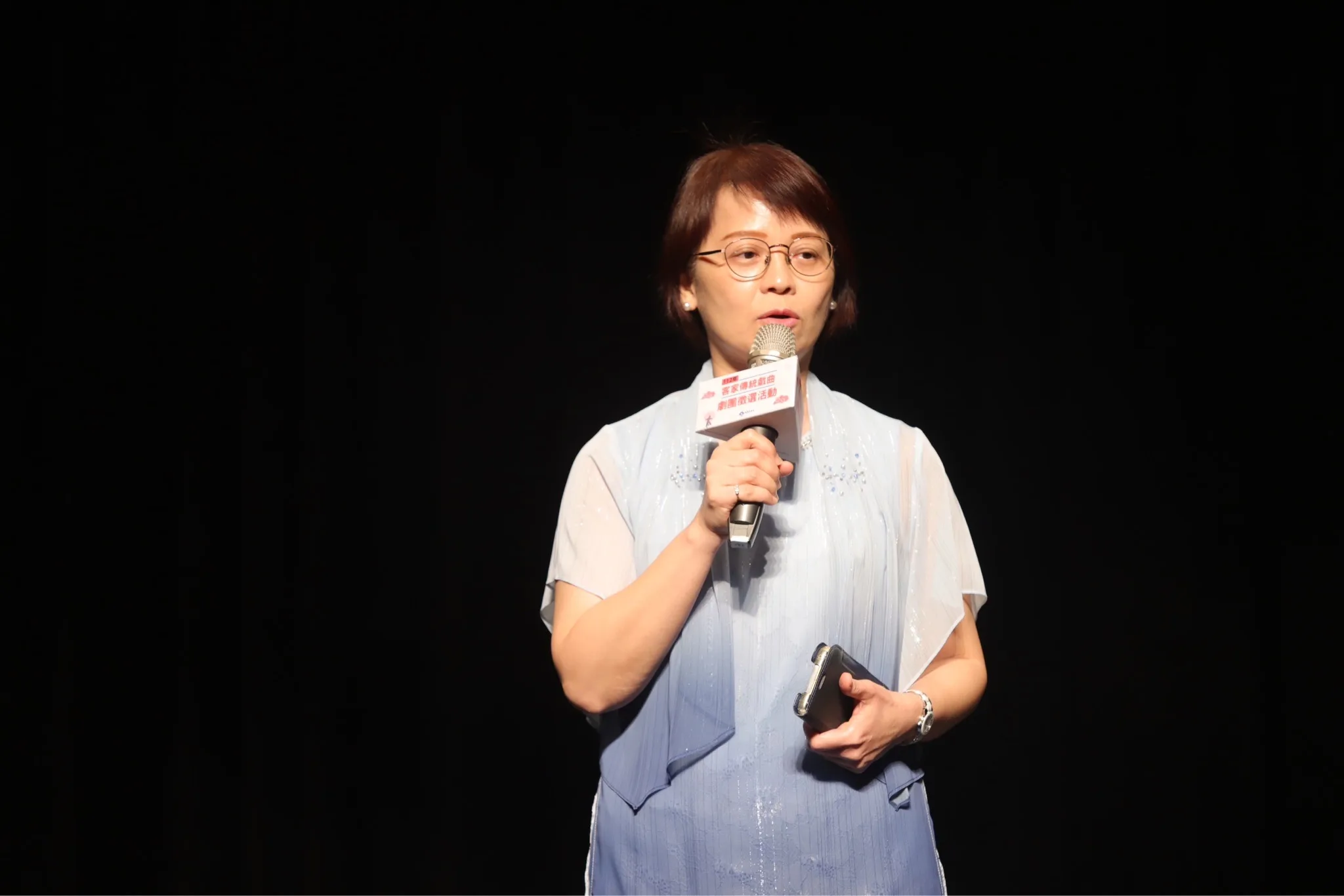 客家委員會主任秘書廖育珮致詞。客委會提供