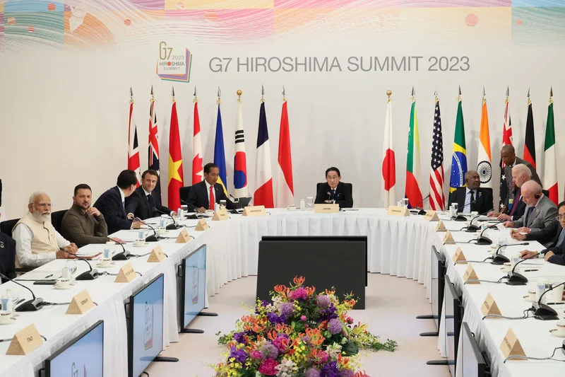G7峰會閉幕 日相：再度確認台海和平穩定重要性