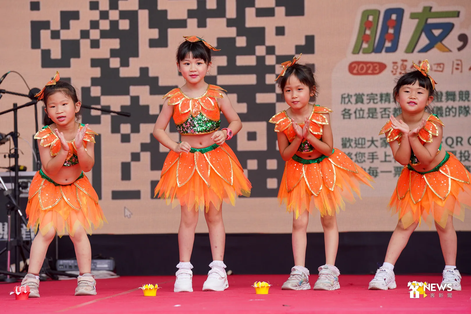 可愛組競賽。何柏均攝