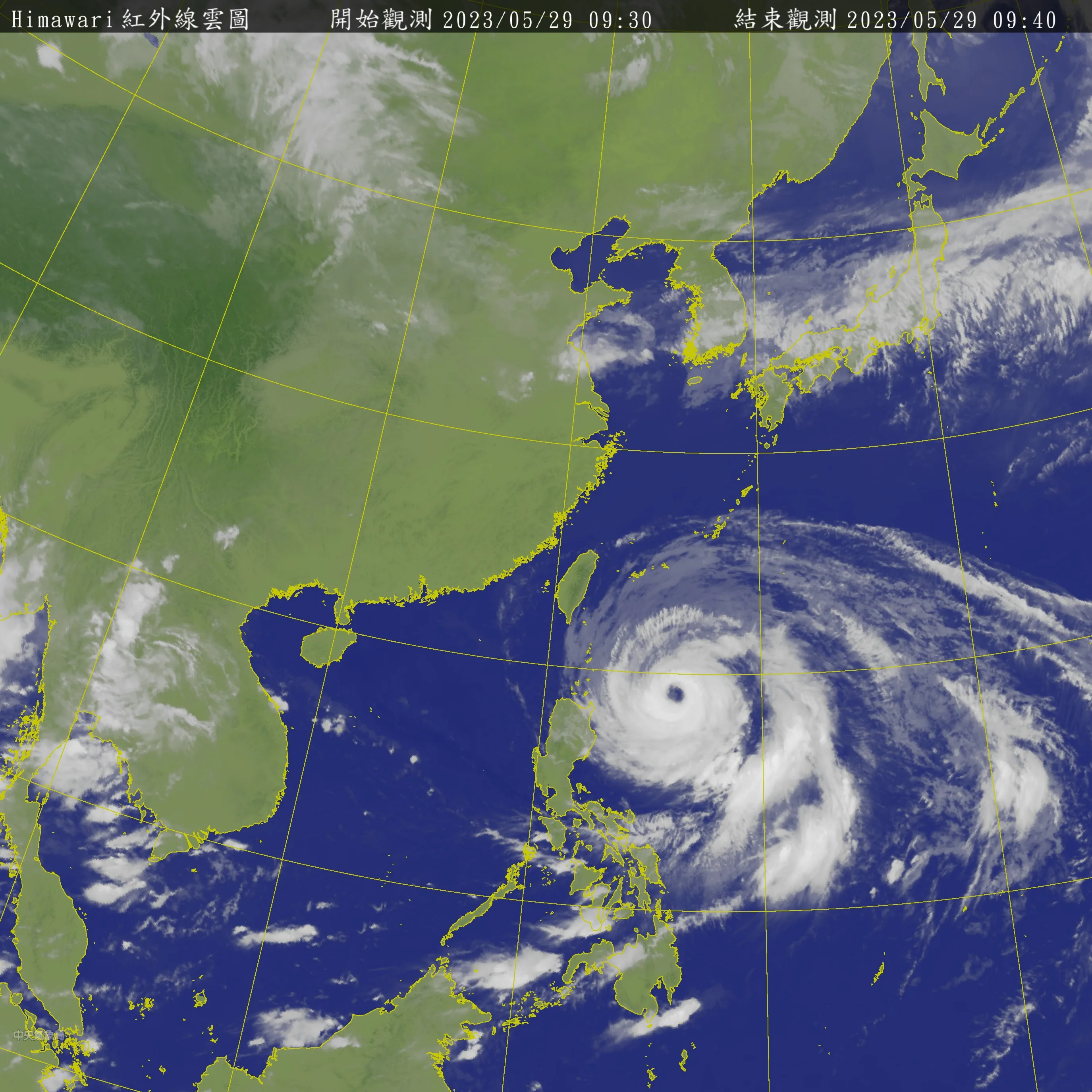 颱風瑪娃轉中颱最快今發布海警　氣象局：本島各地留意強風長浪