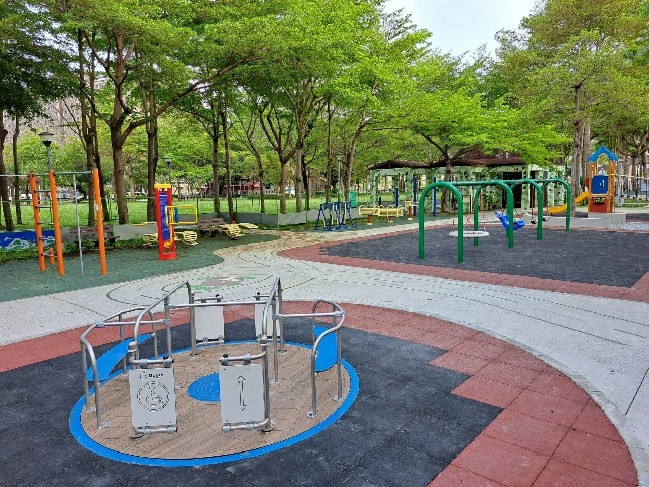 南屯區豐富公園5月19日正式開放使用。台中市政府提供