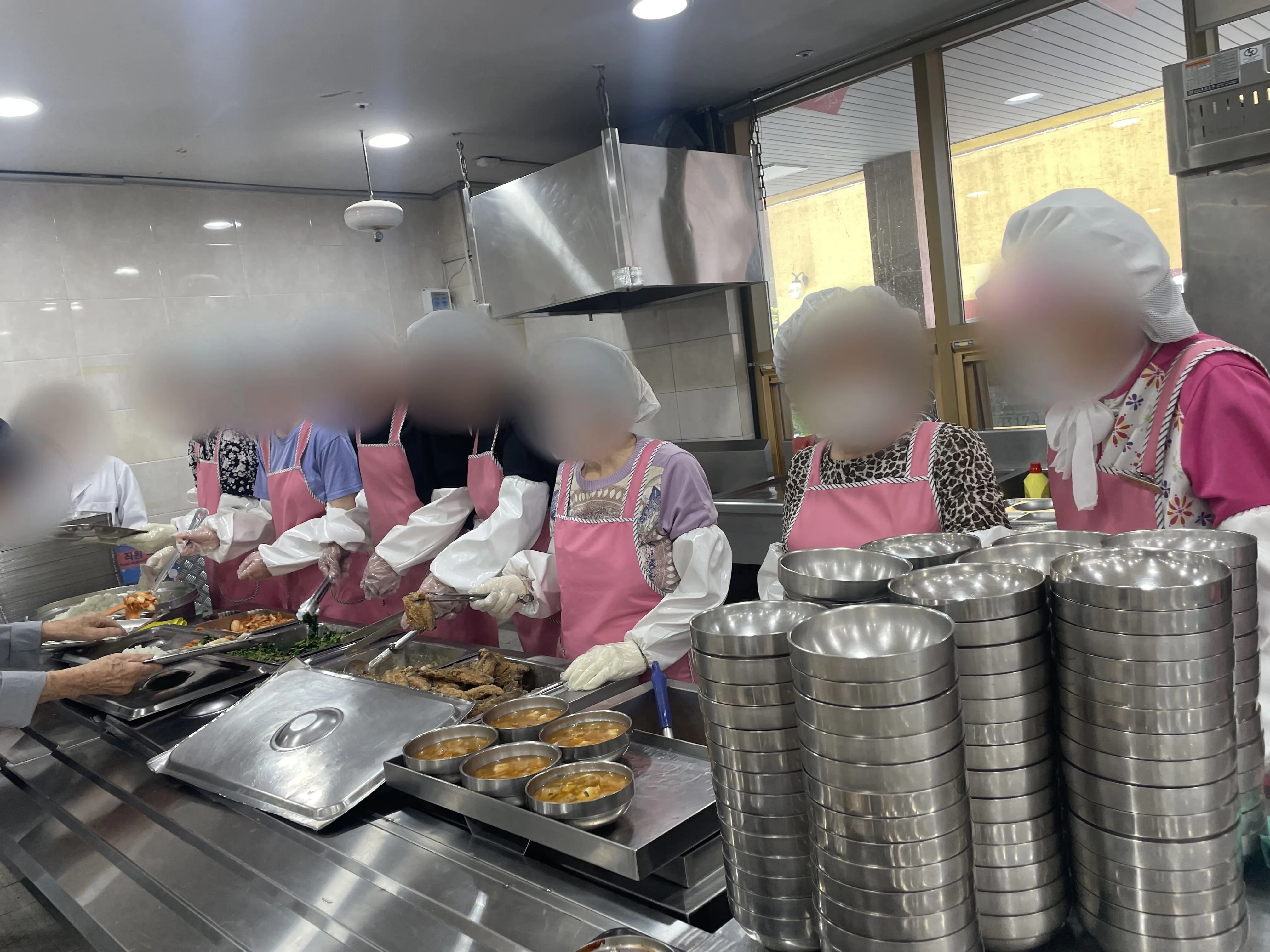 韓國老年人仍工作是為了貼補家用。資料照片，翻攝自한국법무보호복지공단 서울동부지부《推特》