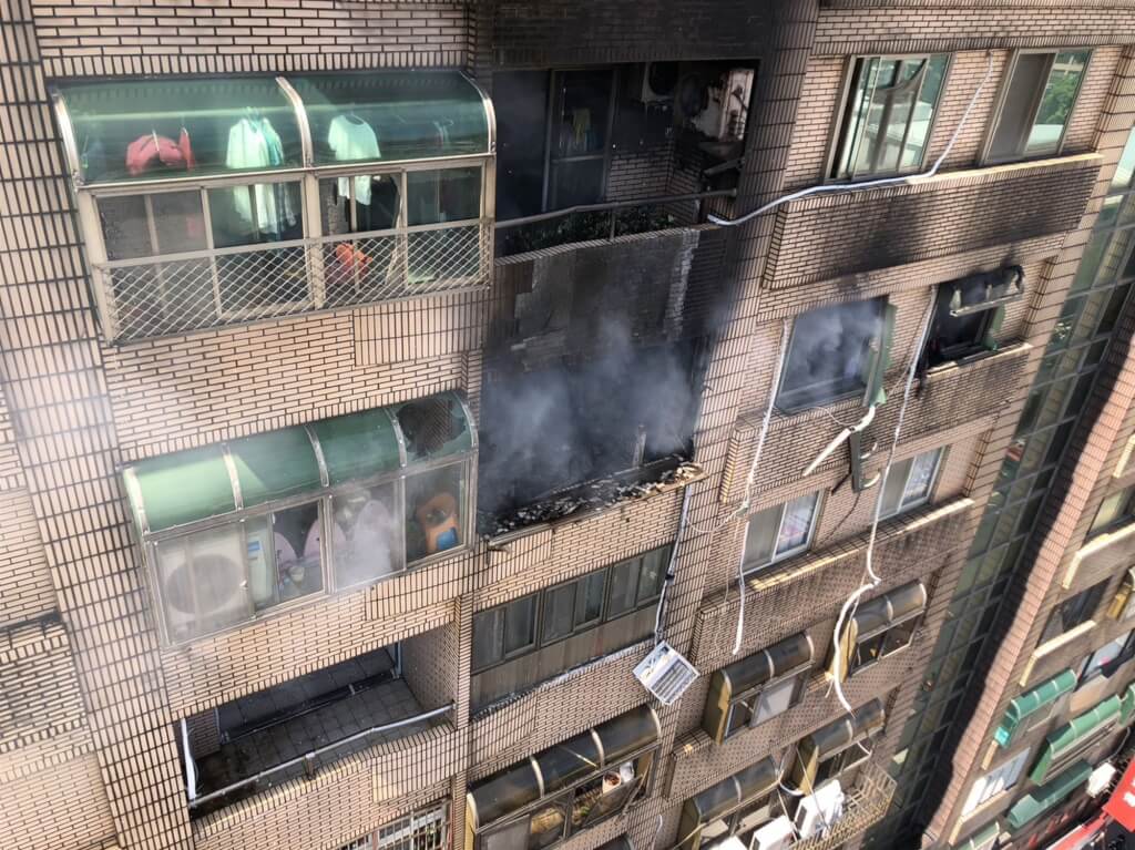 竹北瓦斯加壓站壓力異常發生氣爆　引多處火警1人受傷