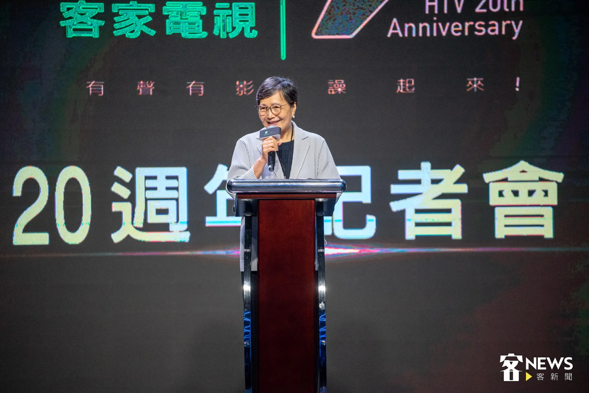 客委會第二任主委葉菊蘭是設立客家電視台、中央大學客家學院的推手。范修語攝