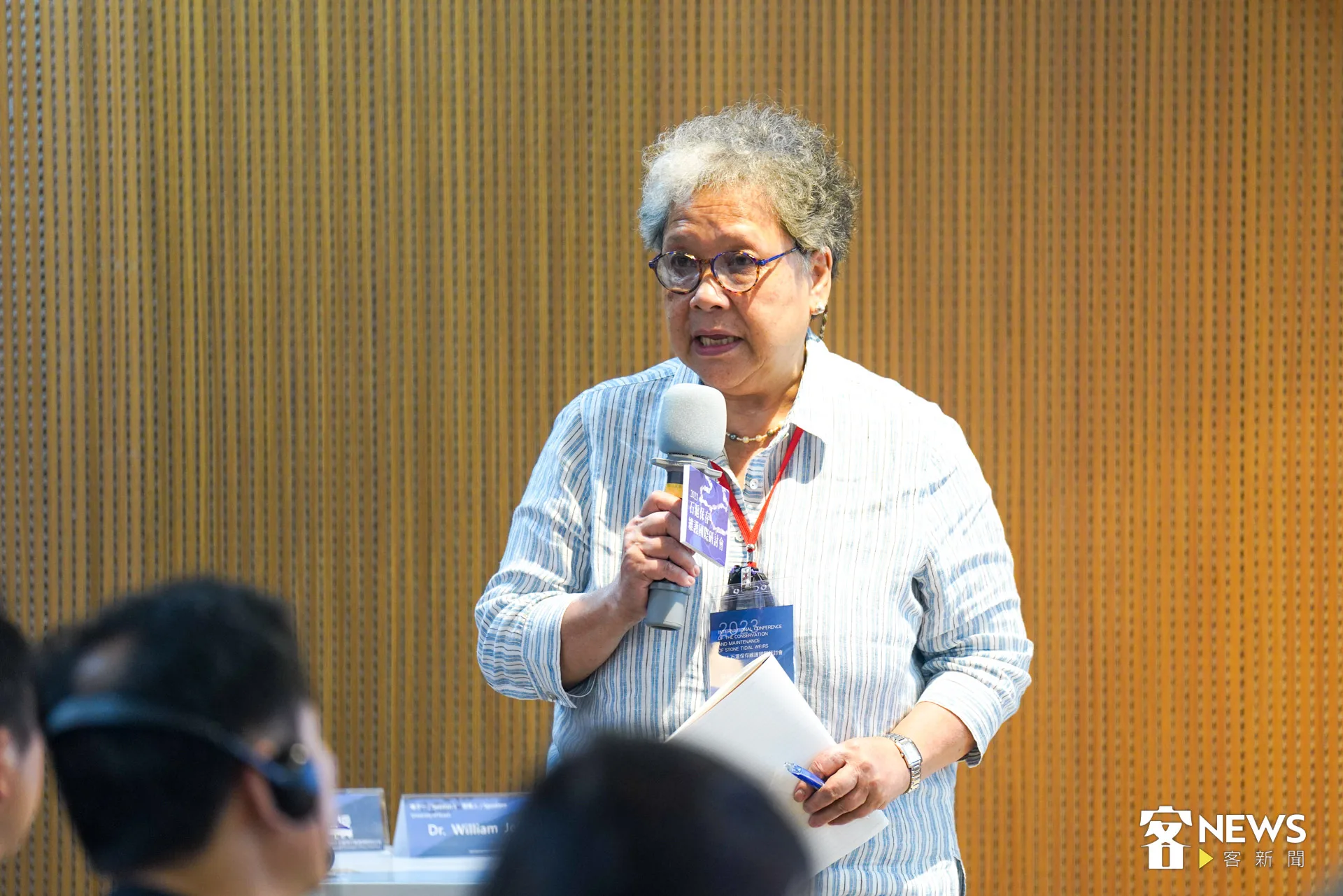 菲律賓大學的Cynthia Neri Zayas講座教授研究各國石滬，並發現各地石滬與在地文化連結的形式都不同。范修語攝