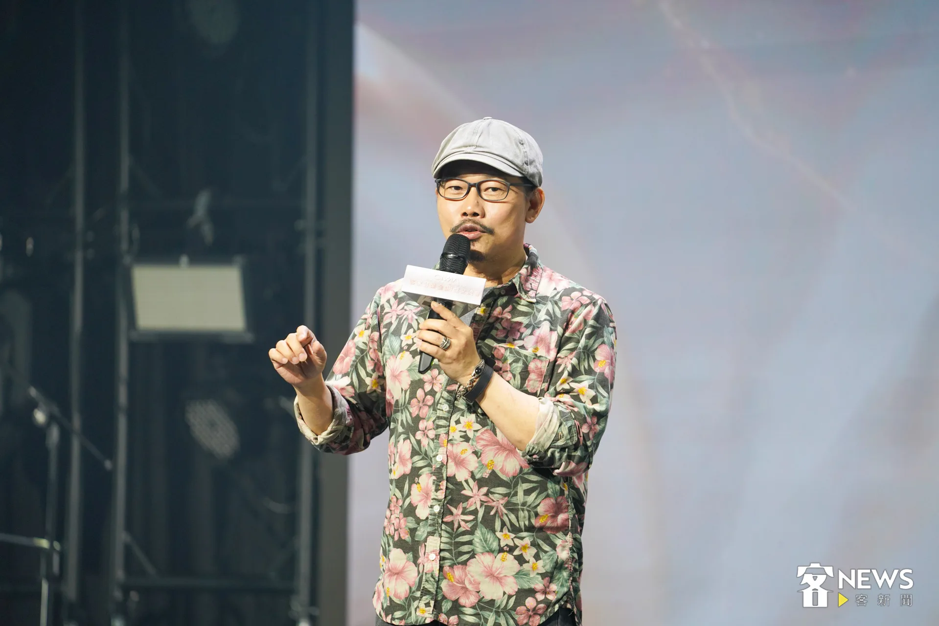 方文山現身交流會，替入圍金曲的客家音樂人加油打氣。范修語攝