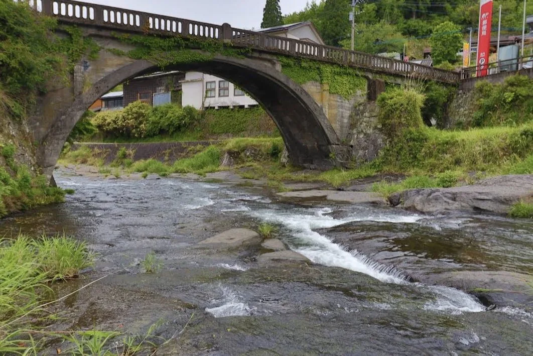 金内橋是當一的指定文化財。資料照片,翻攝自イワヲ★城と古墳と古代道路《推特》