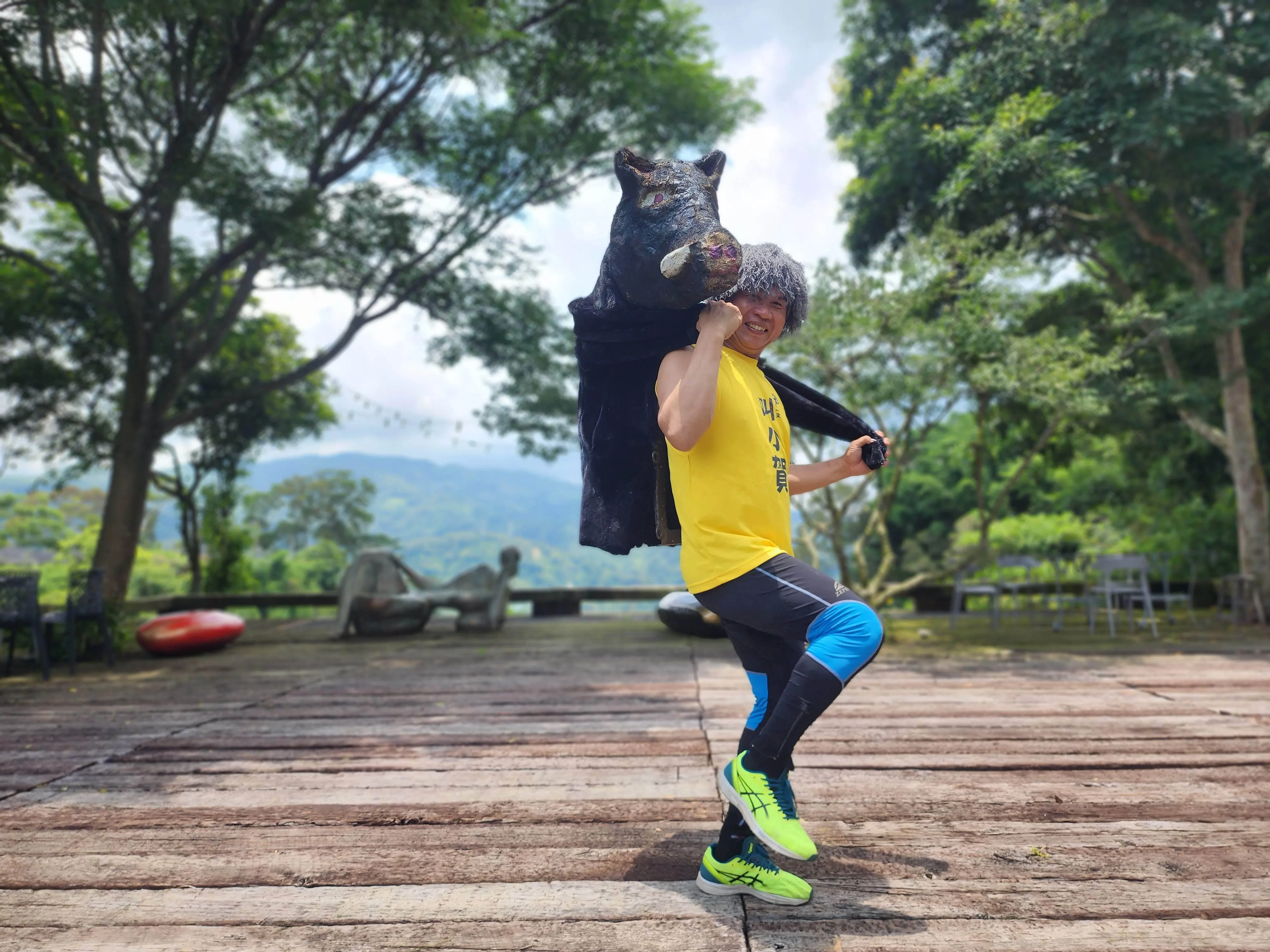 奔馳山谷——賀大匠。民眾提供